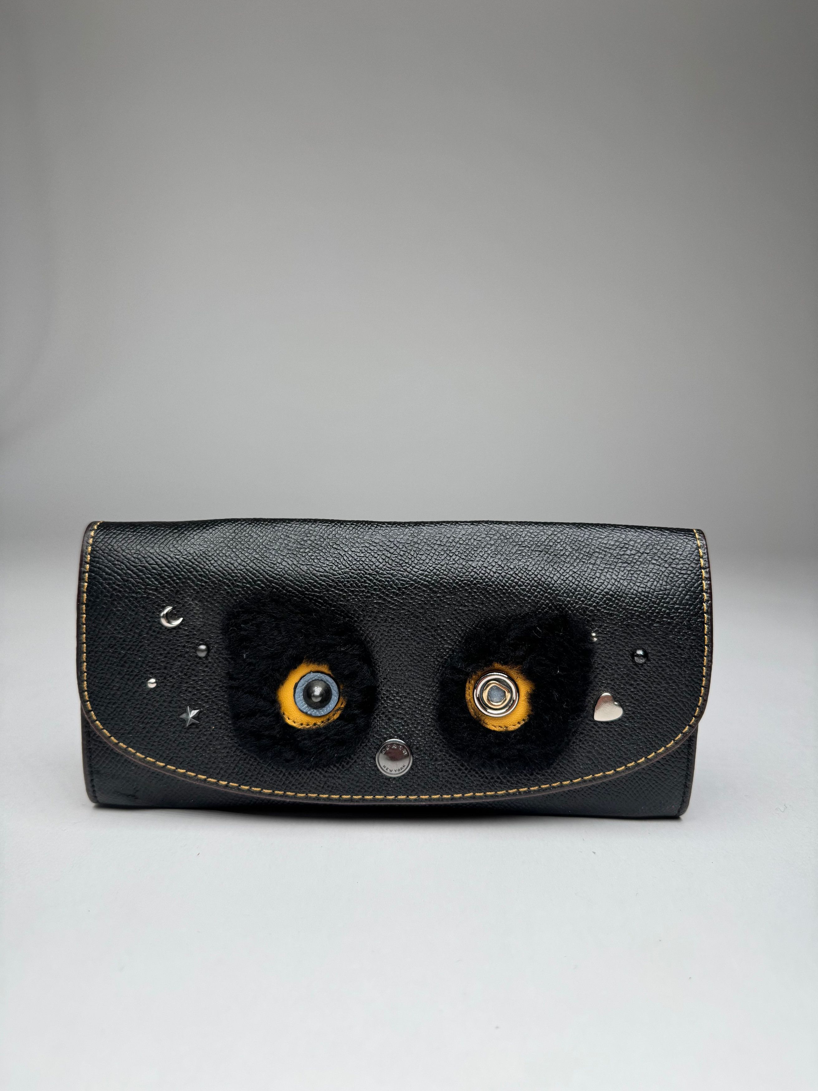 Coach Vintage Leather Wallet Black Size ONE SIZE - 1 Thumbnail