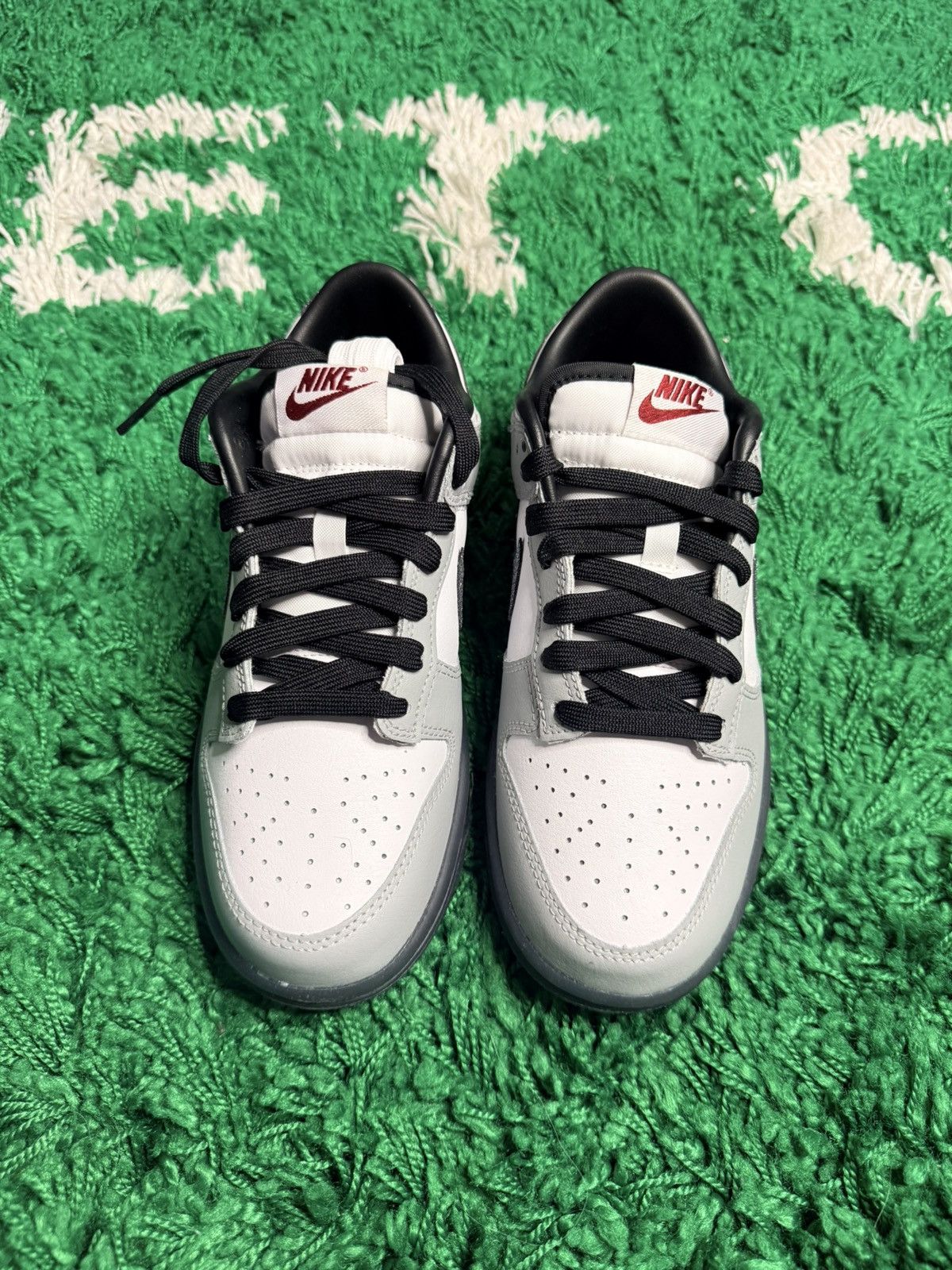Nike Nike Dunk Low Women's size 6.5 Glitter Swoosh Size US 6.5 / IT 36.5 - 3 Thumbnail