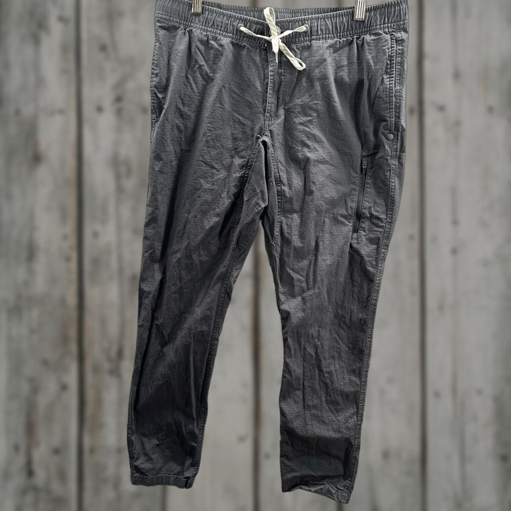 Vuori Vuori Ripstop Climber Pants Mens Large Gray Slim Tapered V412 Outdoors Athleisure Hiking Climbing Preppy Mens Size US 33 - 1 Thumbnail