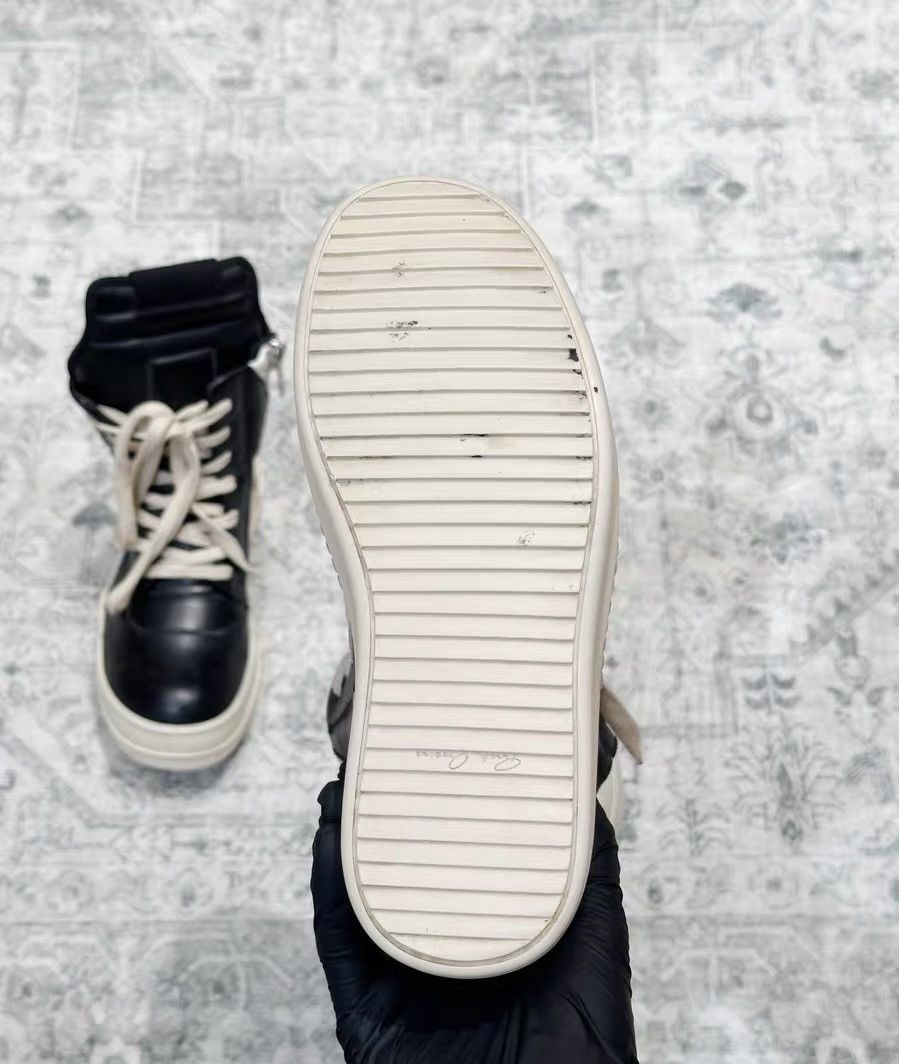 Rick Owens Rick Owens classic black and white patent leather Geobasket Size US 6 / IT 36 - 8 Thumbnail