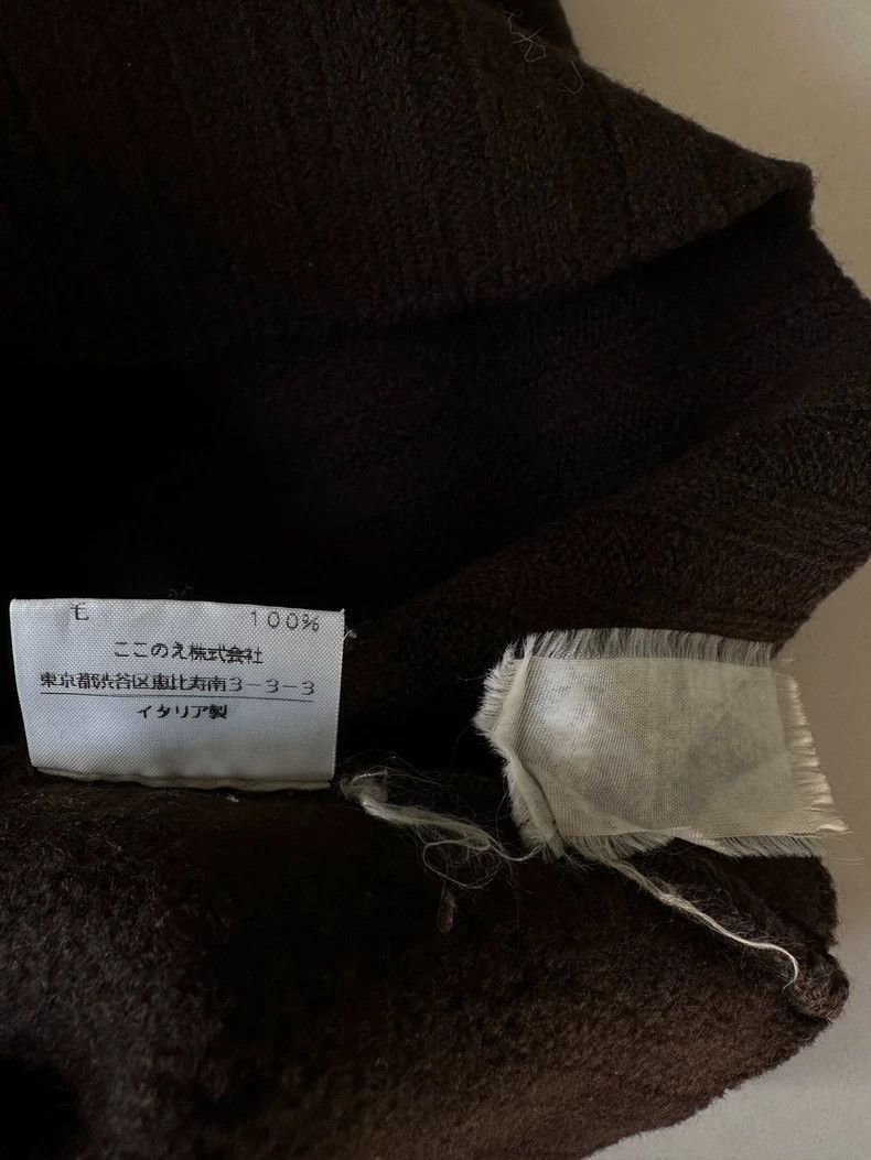 Maison Margiela Maison Margiela Burgundy Crew Neck Sweater by Margiela-250 Size US M / EU 48-50 / 2 - 8 Thumbnail
