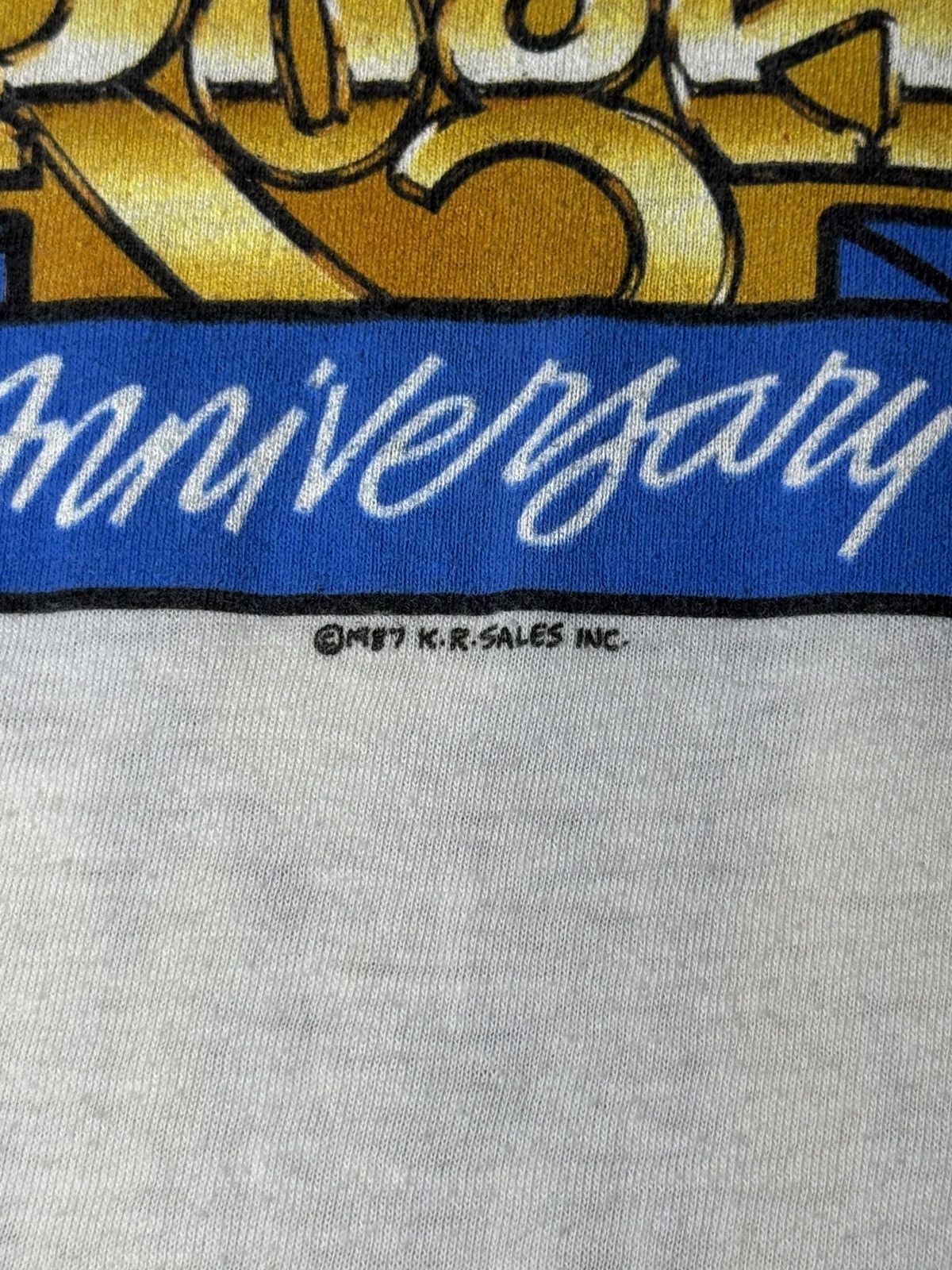 Band Tees Vtg 80s Dole Presents Kenny Rogers 10th Anniversary T Shirt Size US M / EU 48-50 / 2 - 5 Thumbnail