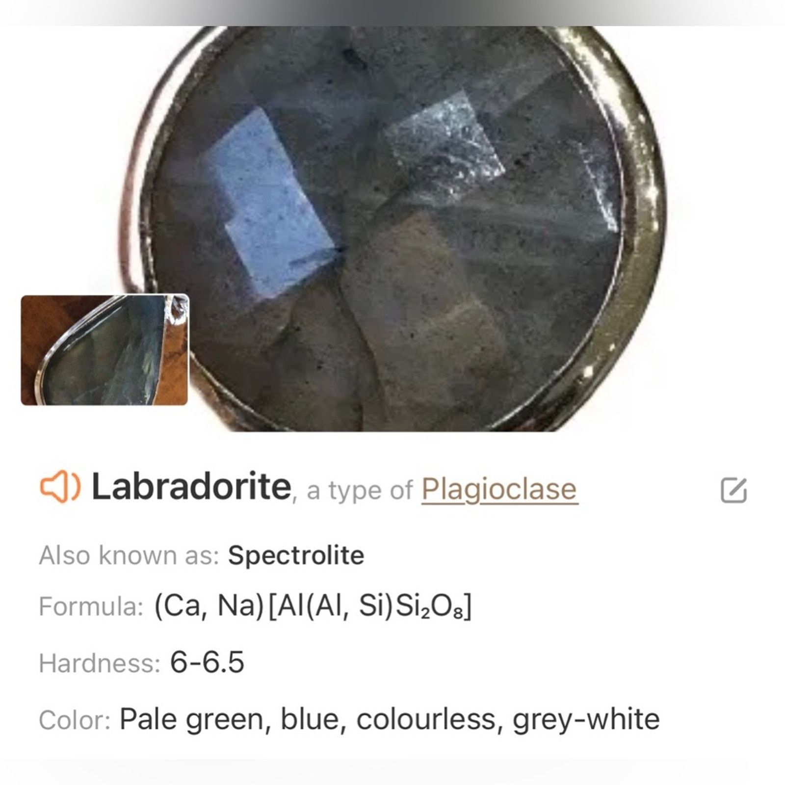 Handmade Handcrafted genuine labradorite raindrop 925 necklace Size ONE SIZE - 15 Thumbnail