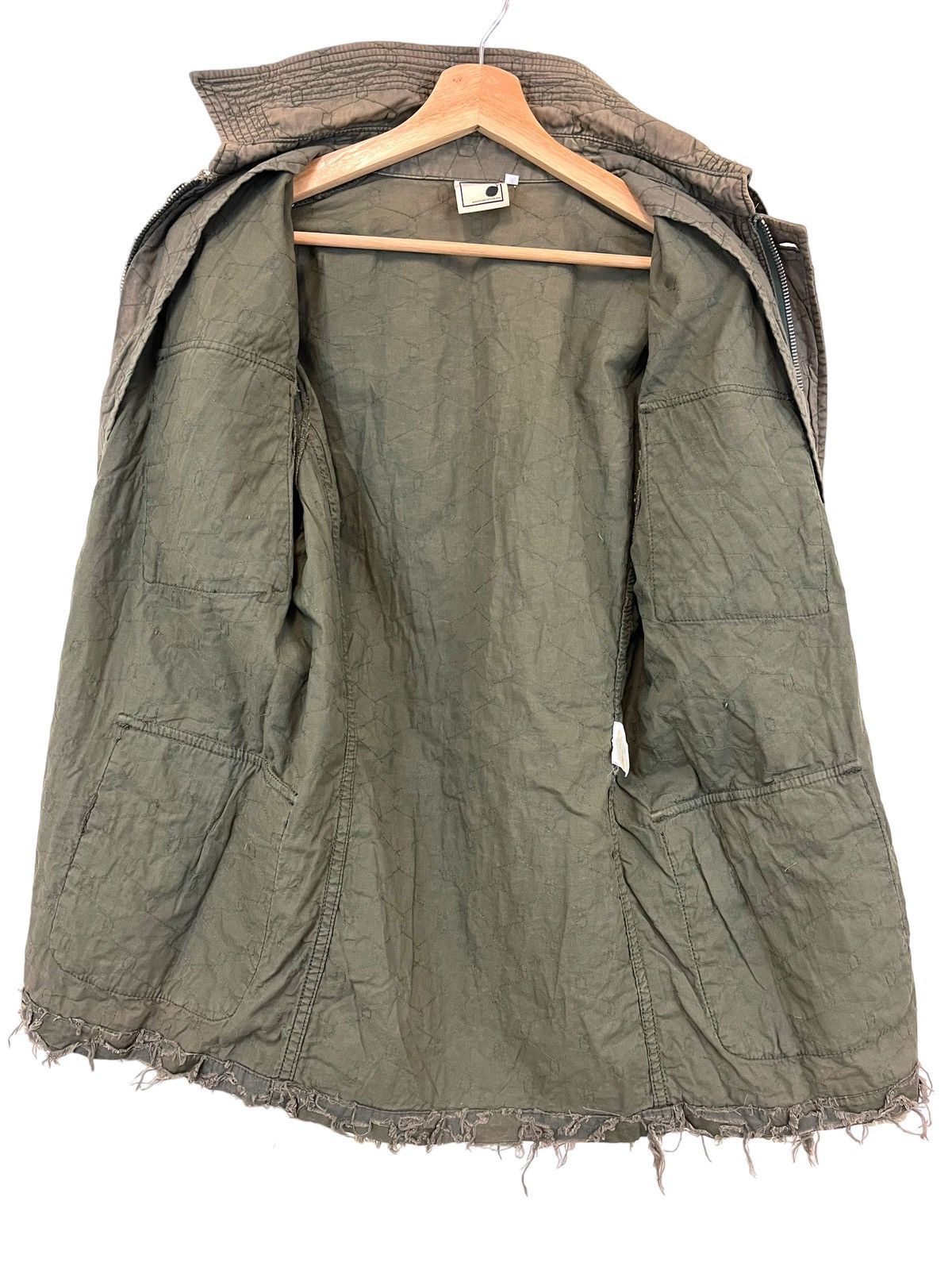 Japanese Brand Japanese Brand Mangrove Distressed Army Jacket Size US L / EU 52-54 / 3 - 16 Thumbnail