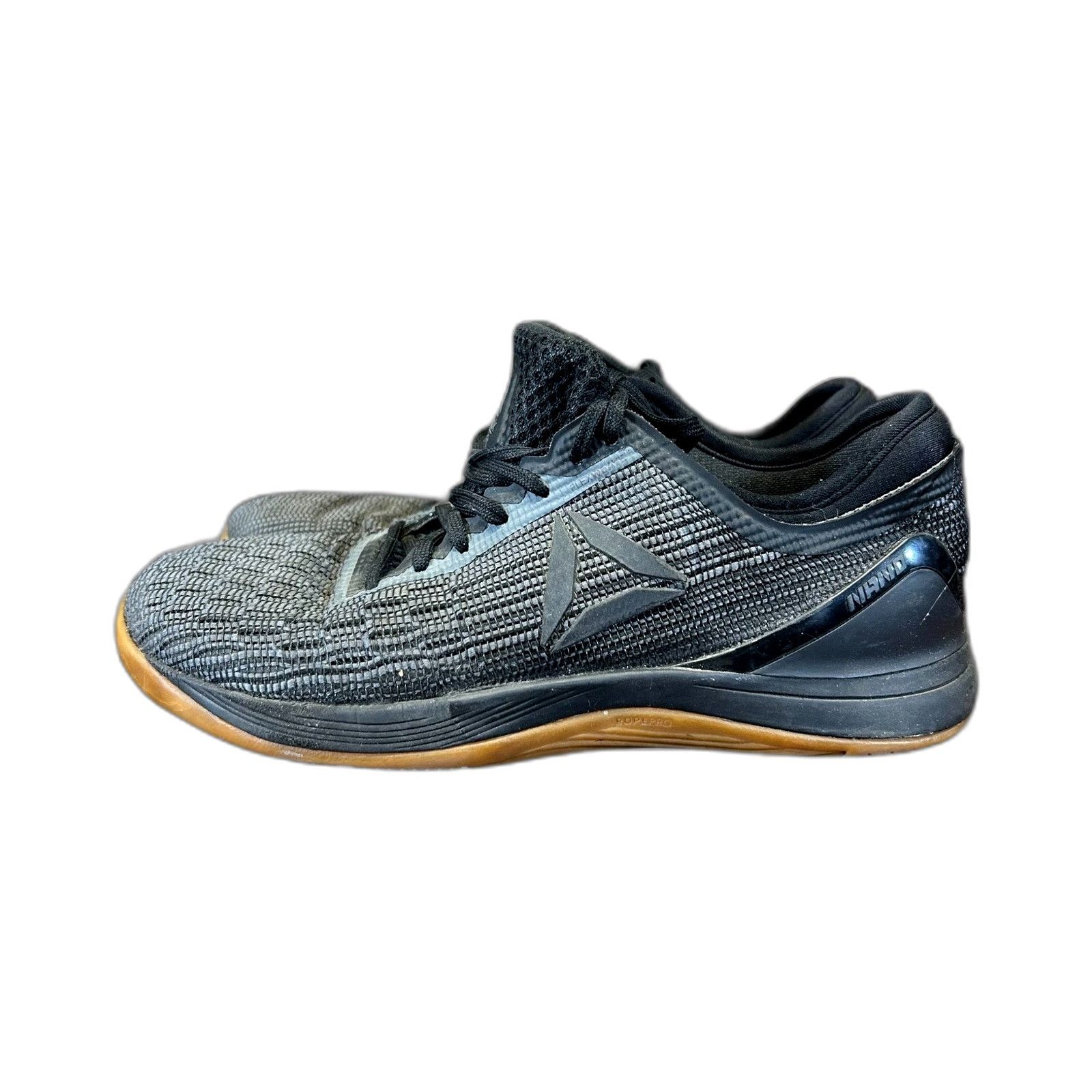 Reebok Reebok Crossfit Nano 8.0 Black Gum Athletic Training Gym Sho Size US 7 / EU 40 - 5 Thumbnail