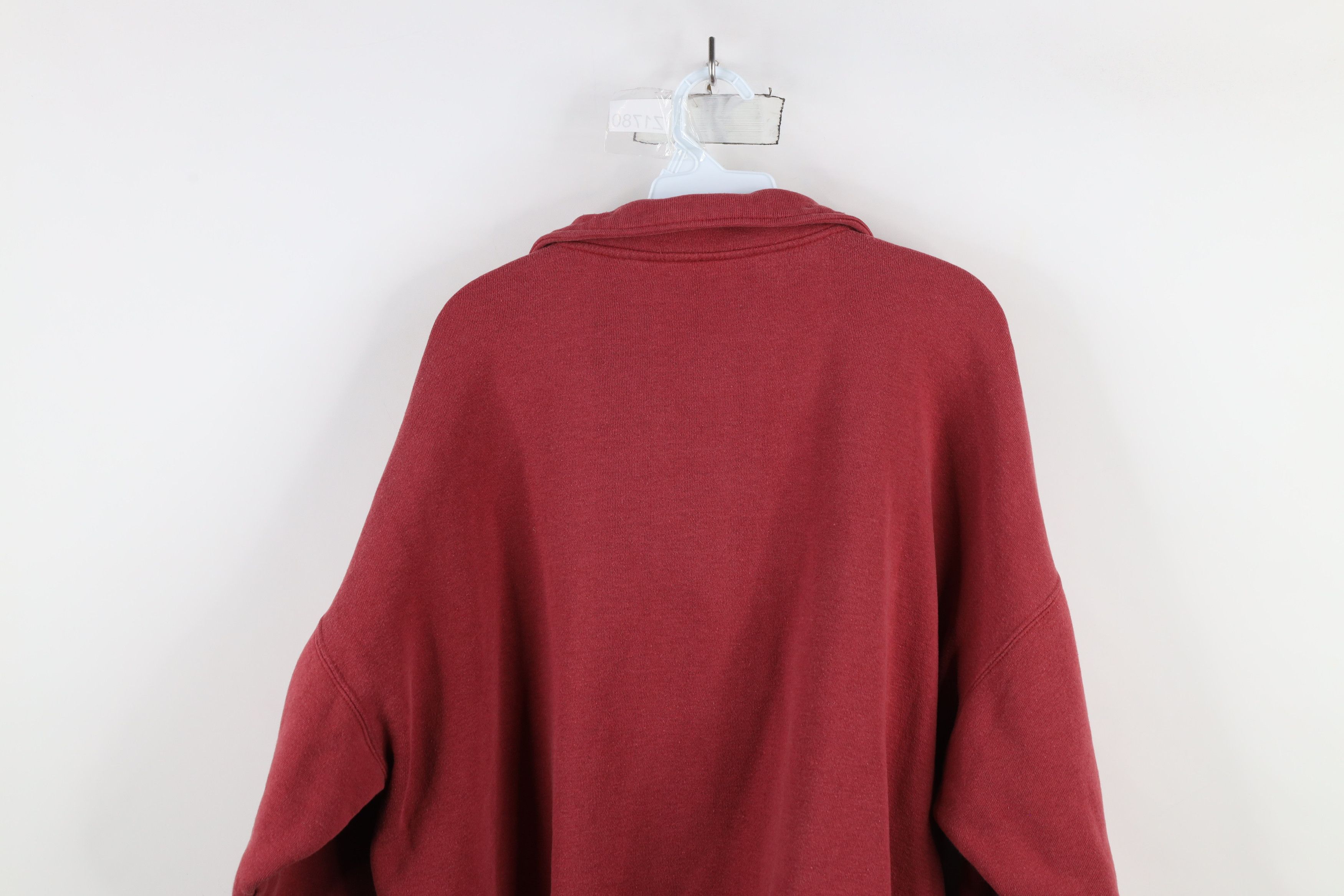 Big Dogs × Vintage Vintage 90s Big Dogs Spell Out Half Zip Pullover Sweatshirt Size US L / EU 52-54 / 3 - 15 Thumbnail