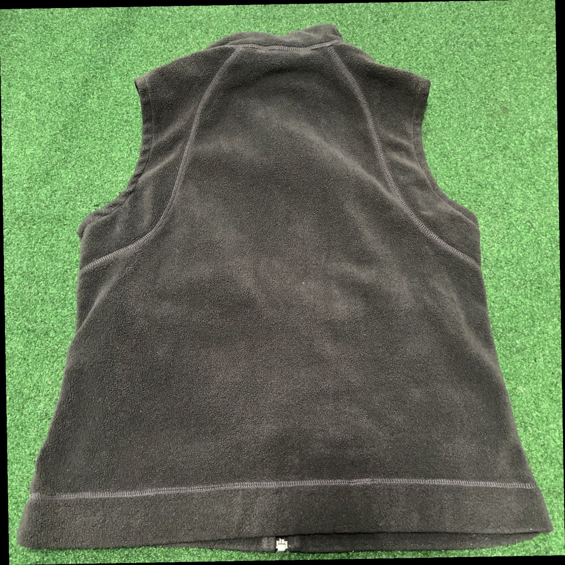 Logo 7 Columbia Vest Womens Large Black Zip Sleeveless Pockets Zip Up Logo Size L / US 10 / IT 46 - 7 Thumbnail