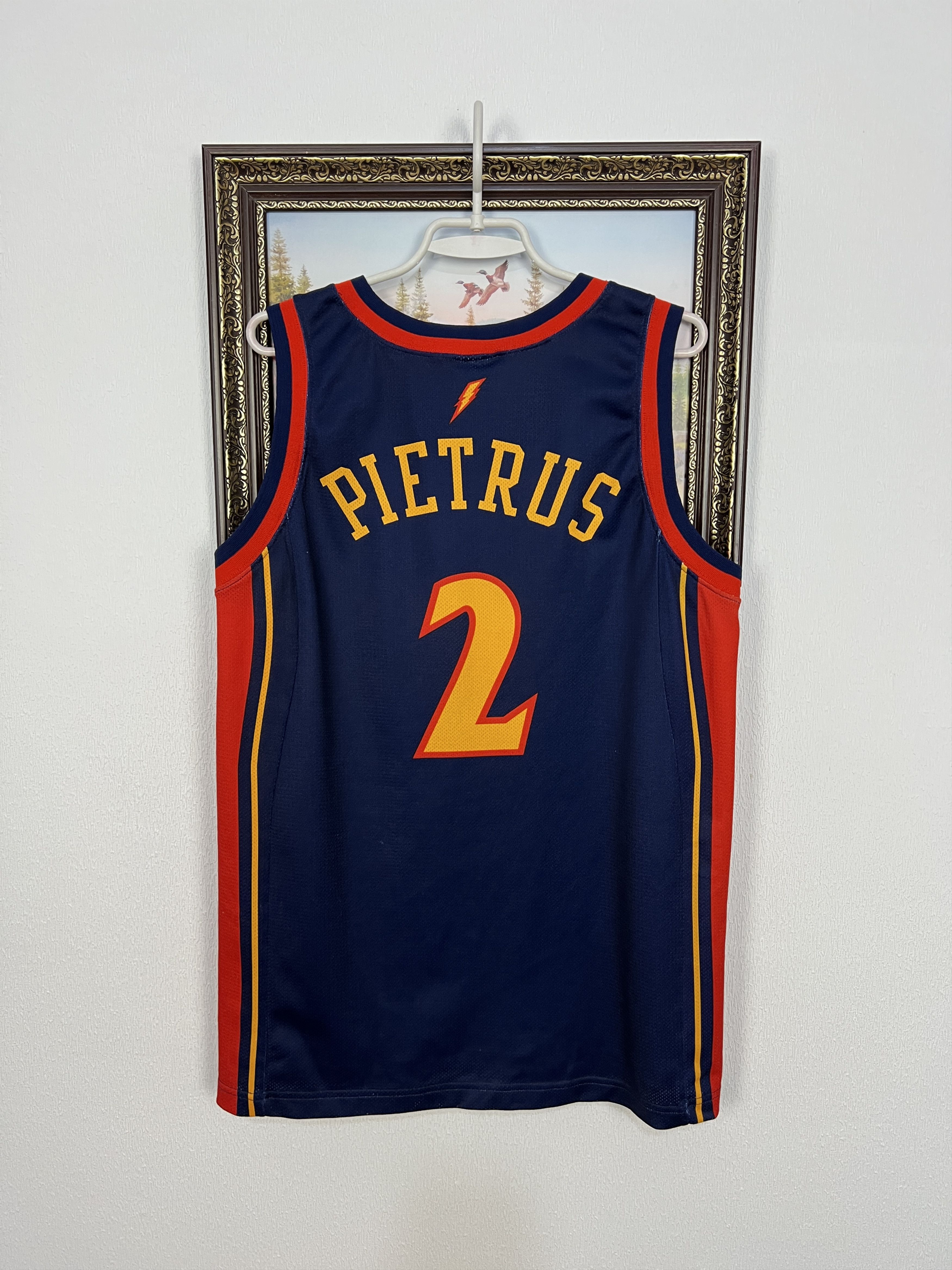 Champion Vintage Champion Golden State Warriors Jersey NBA #2 Pietrus Size US M / EU 48-50 / 2 - 11 Thumbnail