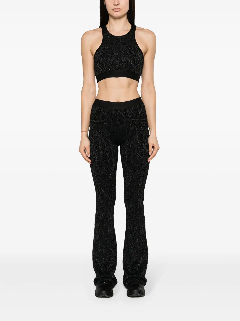 Palm Angels o1y1125 Sweatpant in Black Size 28" / US 6 / IT 42 - 5 Thumbnail