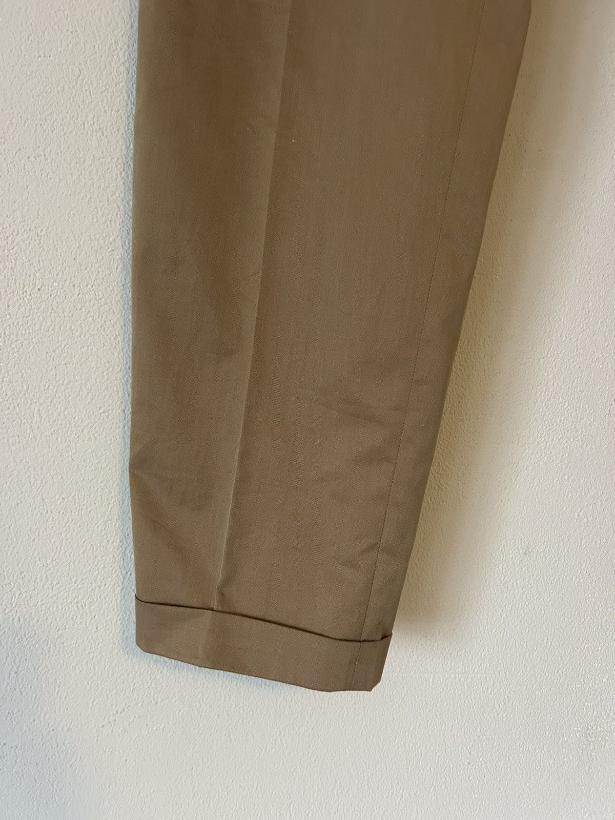 Prada Prada Khaki Cotton Trousers - Size 54 Size US 38 / EU 54 - 5 Thumbnail