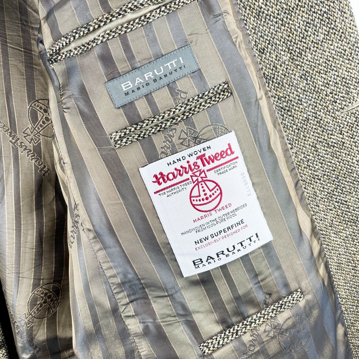Harris Tweed × Vintage HARRIS TWEED Blazer Sport Coat Herringbone Mens size 50 Size 50R - 7 Thumbnail