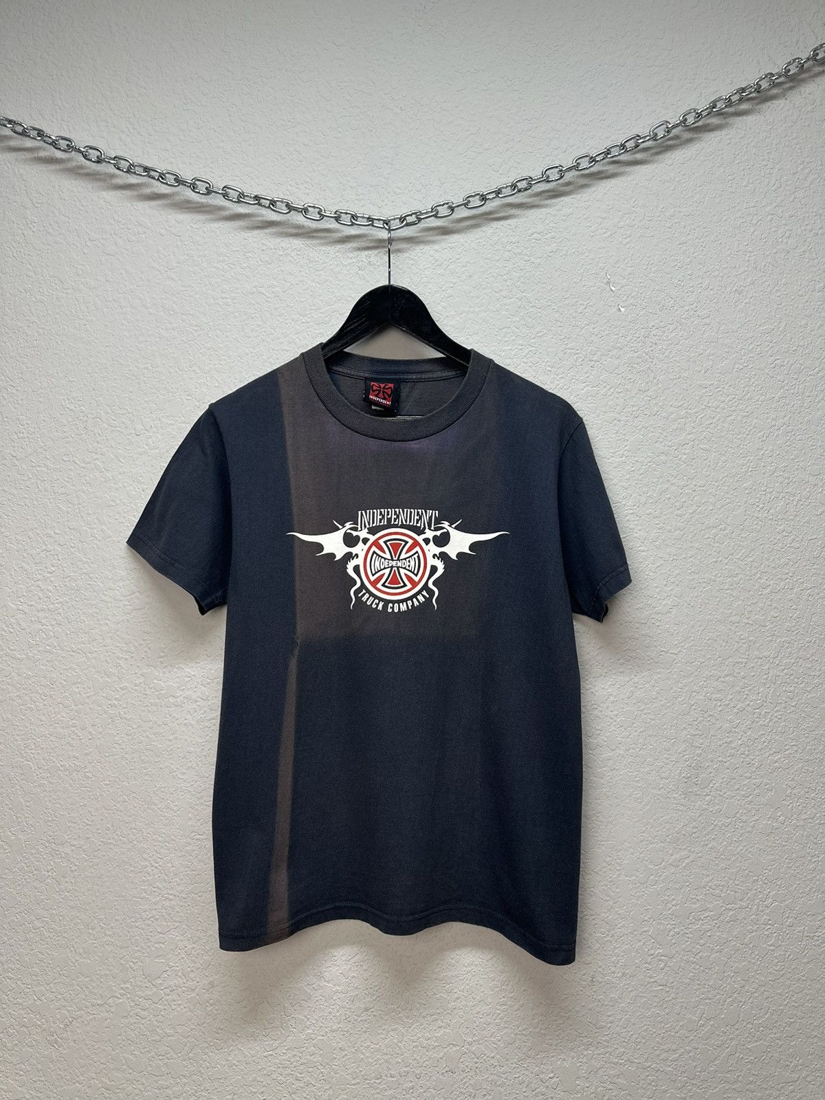 Independent Truck Co. Vintage Independent Faded VTG Distressed No Fear Work Wear Size US M / EU 48-50 / 2 - 1 Thumbnail