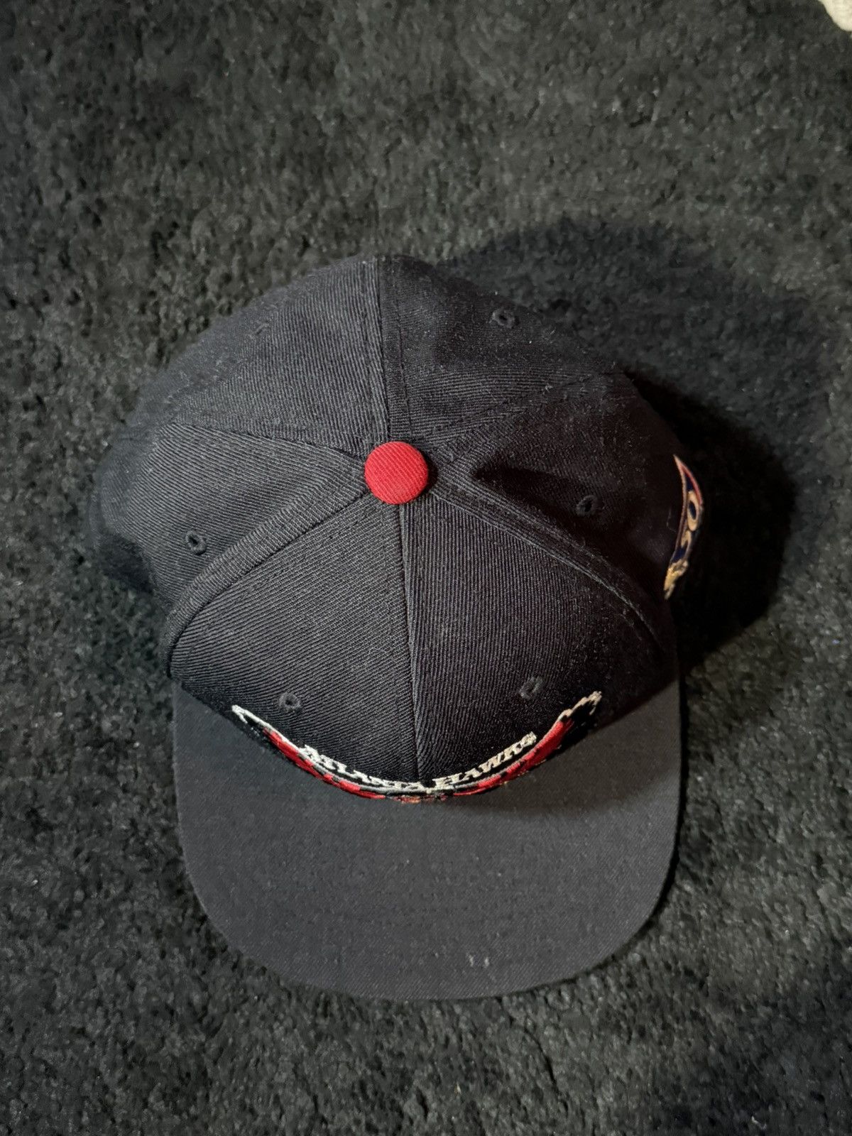 Mitchell & Ness Vintage Atlanta Hawks Hat Mitchell & Ness 50th Anniversary Size ONE SIZE - 4 Thumbnail