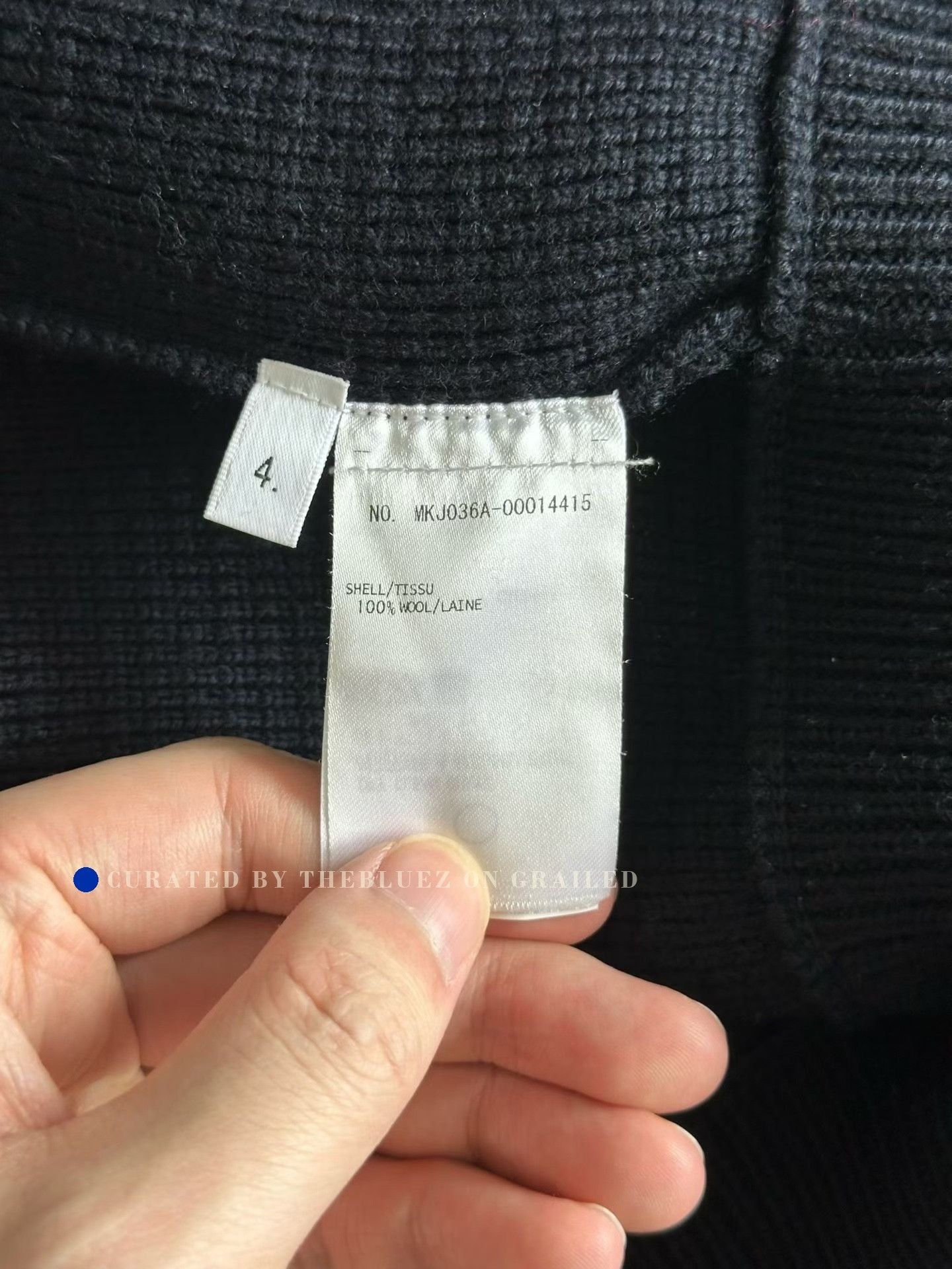 Thom Browne Thom Browne Colorblock Knitted Wool Baseball Jacket Size US XL / EU 56 / 4 - 4 Thumbnail