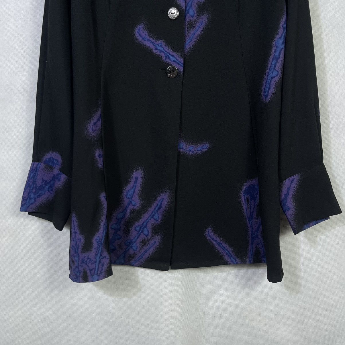 Givenchy × Vintage Rare Givenchy Abstract Art Blouse Shirt Size XS / US 0-2 / IT 36-38 - 4 Thumbnail