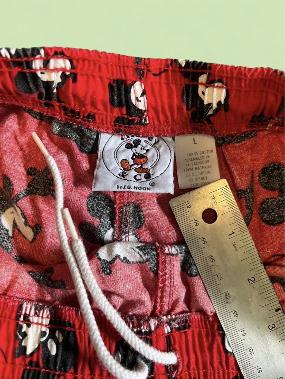 Disney Mickey AOP Button down and shorts SET, Mens L. Mickey & Co. Size US L / EU 52-54 / 3 - 7 Thumbnail