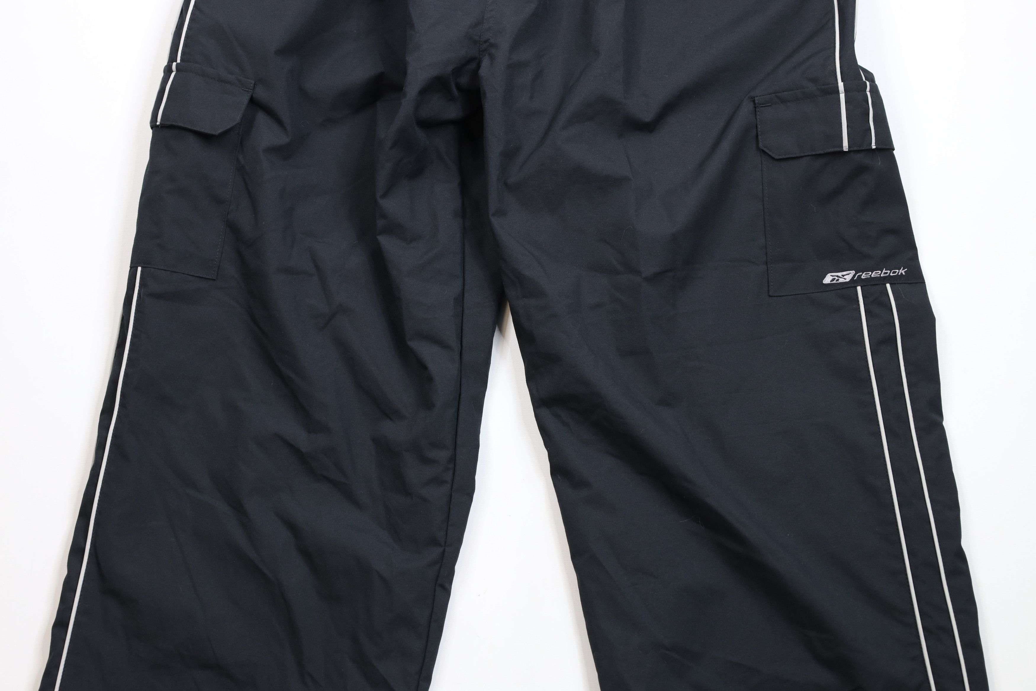 Reebok × Vintage Deadstock Vintage Y2K 2000 Reebok Lined Wide Leg Cargo Pants Size US 38 / EU 54 - 3 Thumbnail