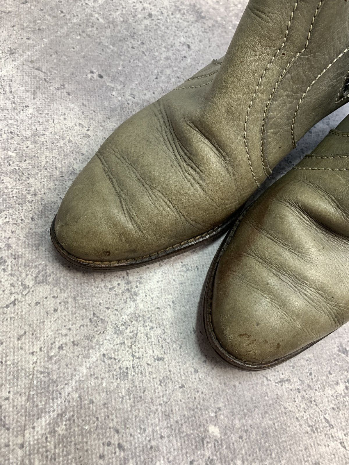 Levi's Made & Crafted Vintage Levi’s LEATHER BOOTS AS 98 Cowboy western USA 43 Size US 9.5 / EU 42-43 - 8 Thumbnail