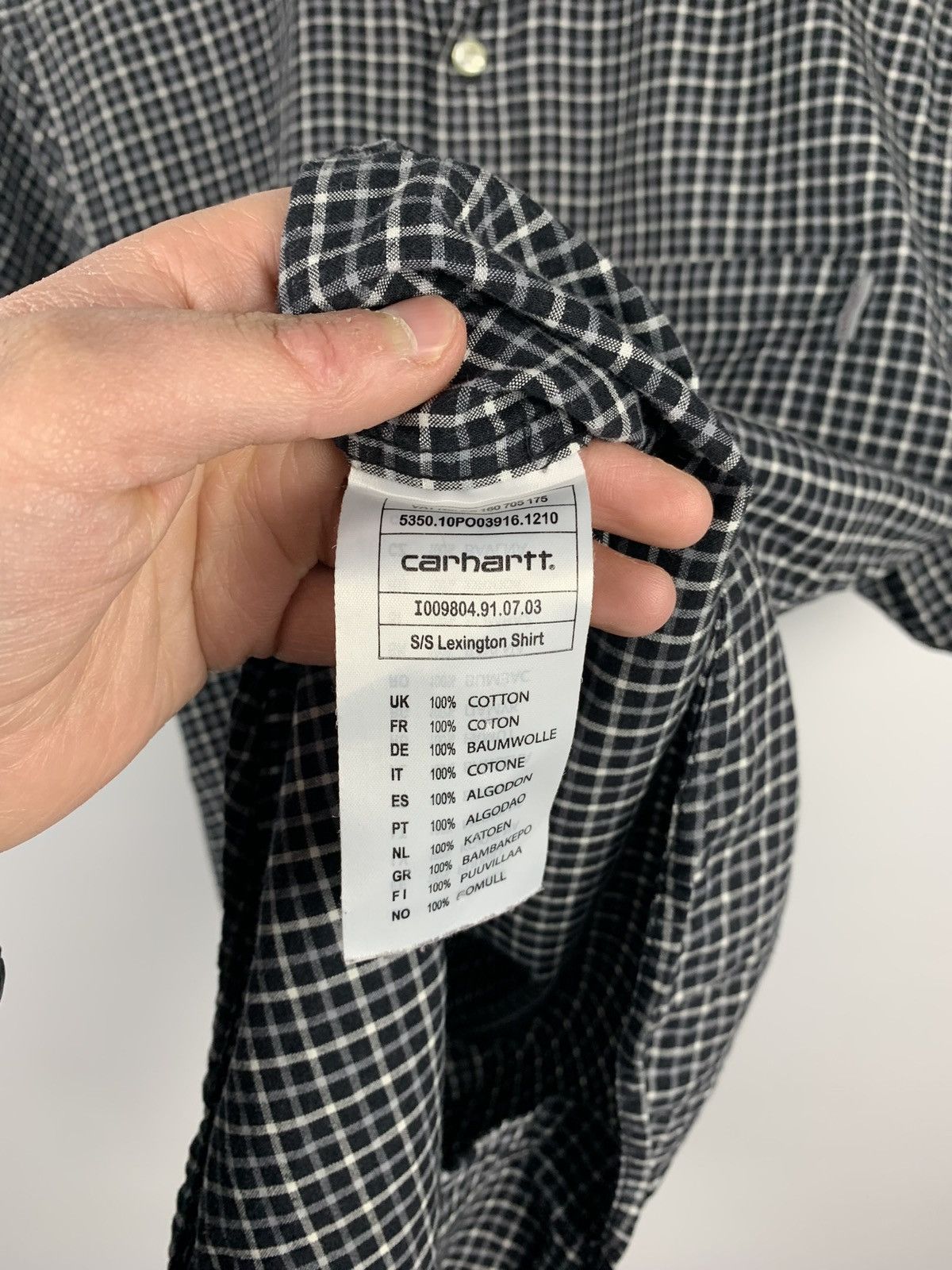 Carhartt Vintage Carhartt Lexington Shirt Short Sleeve Men’s Size M Size US M / EU 48-50 / 2 - 8 Thumbnail
