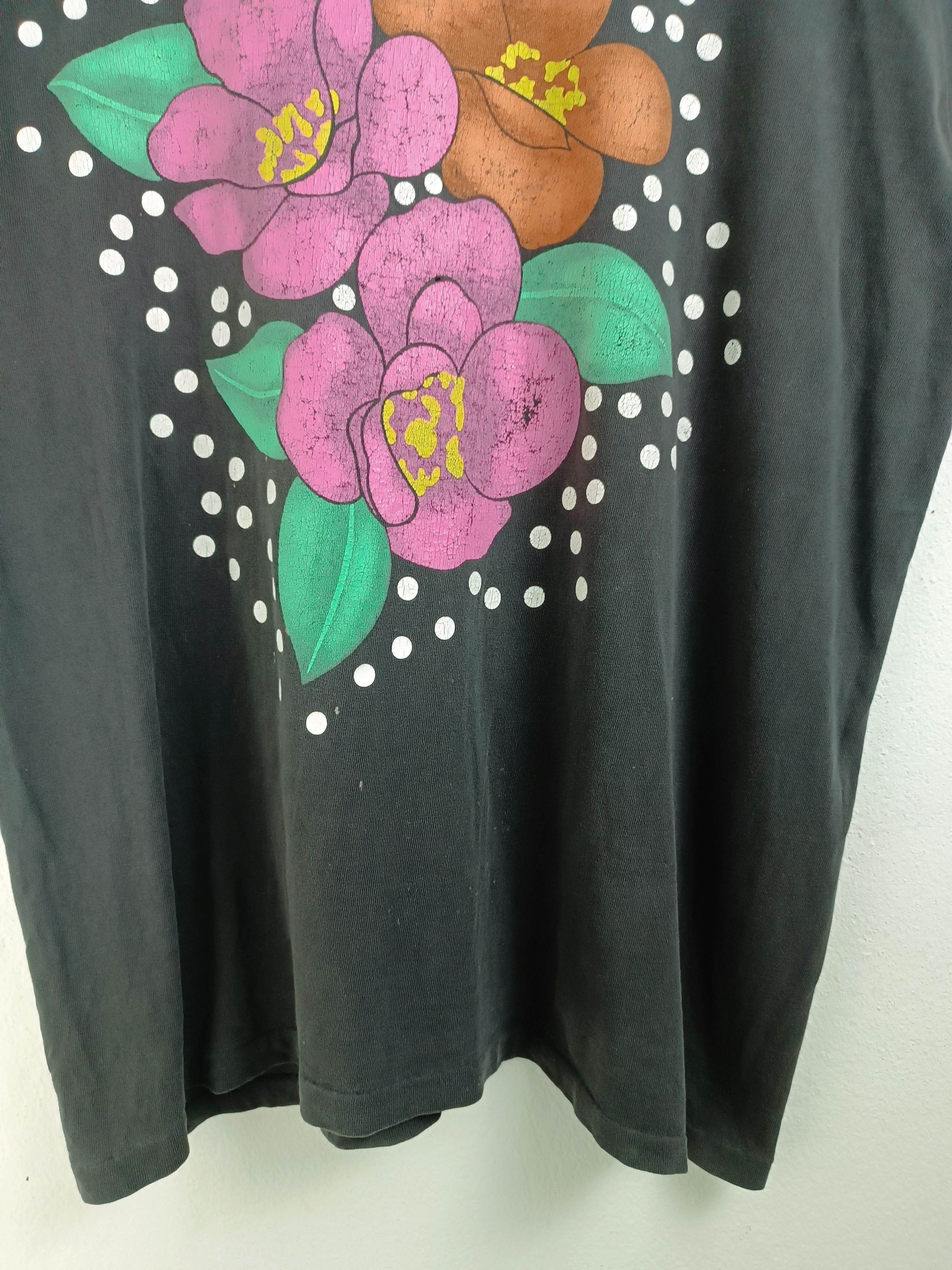 Vintage VINTAGE 90'S JACQUES MORET FLOWER ART Ts gogh picasso warhol Size US L / EU 52-54 / 3 - 10 Thumbnail