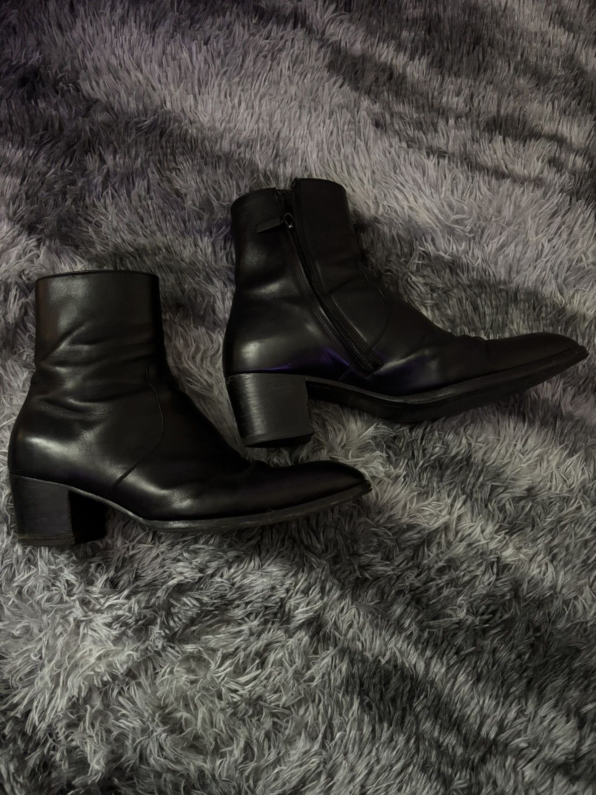 Saint Laurent Paris saint laurent paris FW16 wyatt side zip boots Size US 9 / EU 42 - 4 Thumbnail