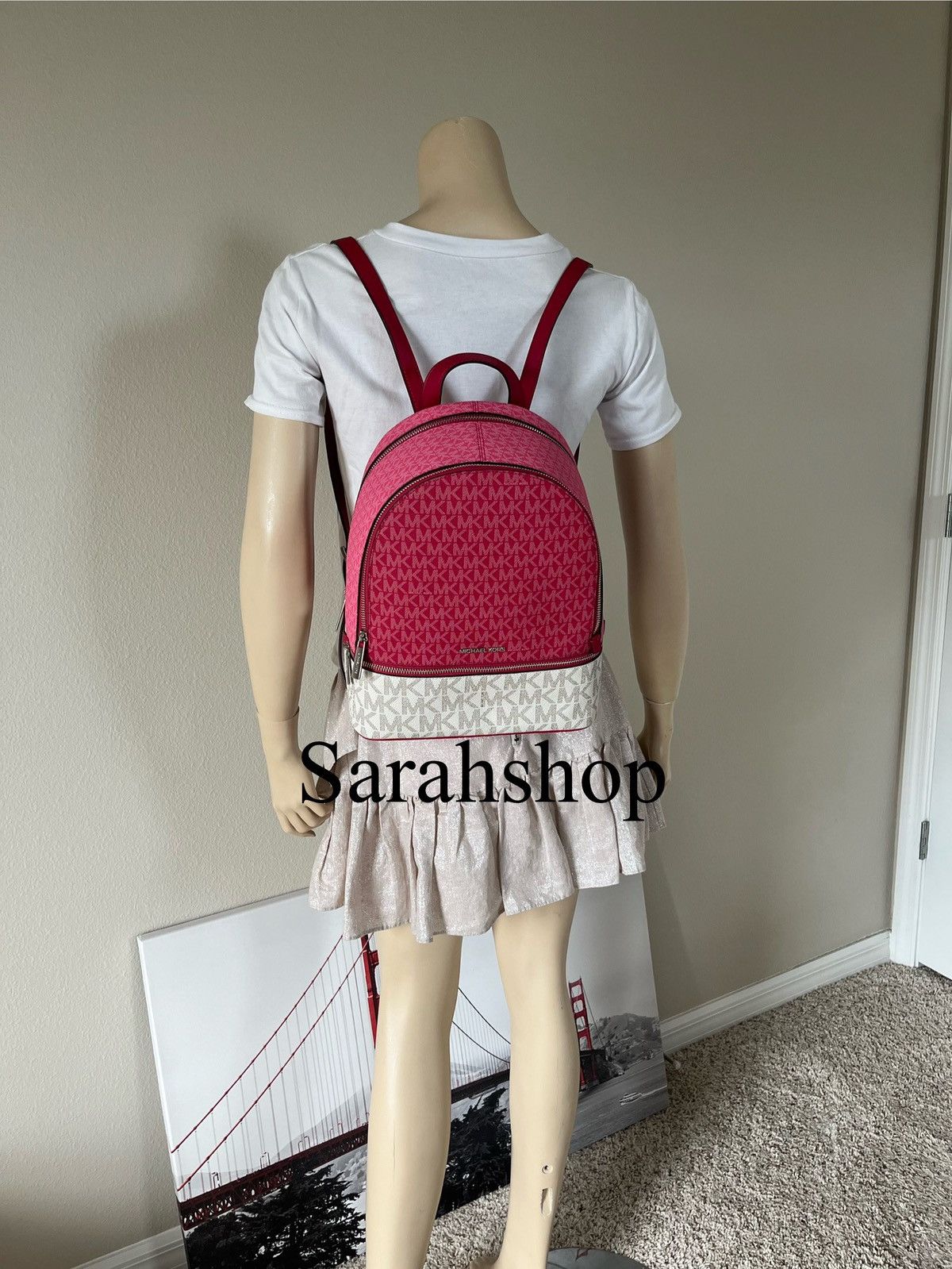 Michael Kors Michael Kors Rhea medium zip backpack set Size ONE SIZE - 8 Thumbnail