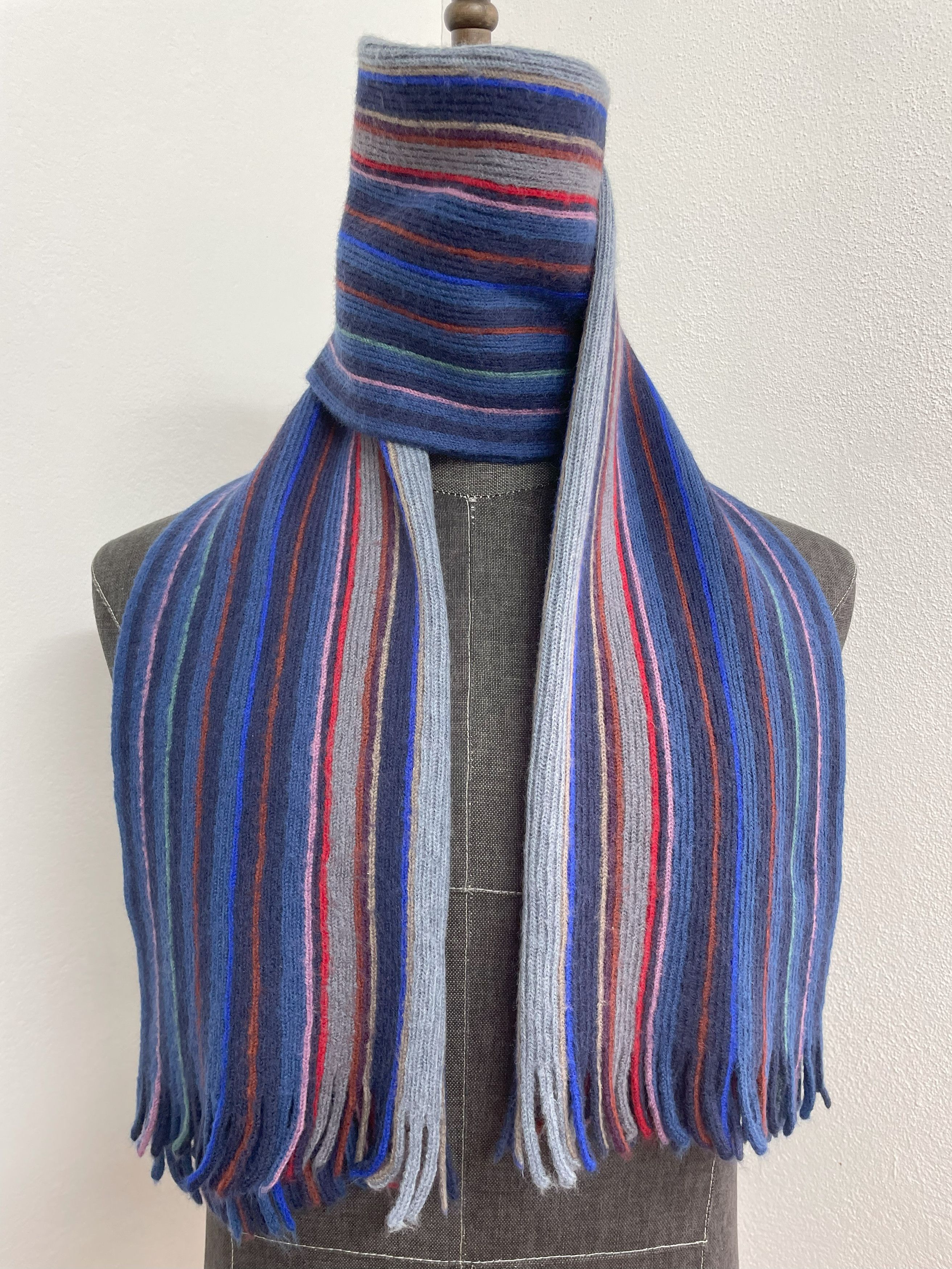 Paul Smith × Vintage Paul Smith Scarf / Muffler - 6158 Size ONE SIZE - 2 Thumbnail