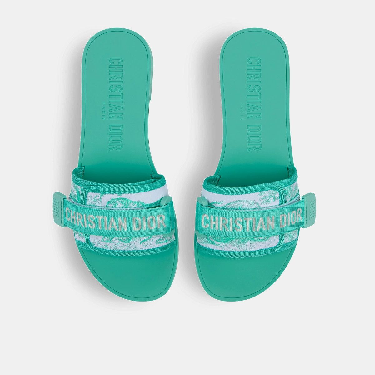 Dior o1bcso1str0226 Dior Evolution Slide in Sky Blue Size US 7 / IT 37 - 3 Thumbnail