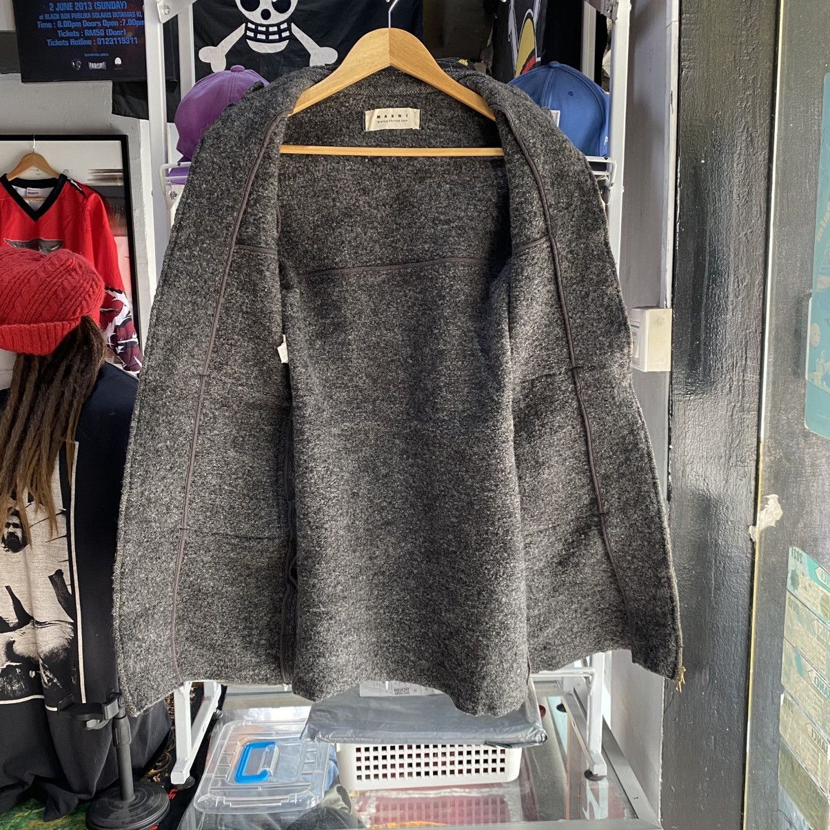 Designer × Marni Marni Winter Edition 2009 Virgin Wool Zipper Coats Size US XS / EU 42 / 0 - 3 Thumbnail