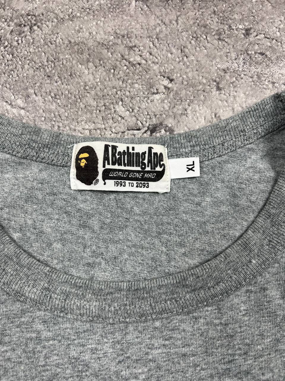 Bape Vintage Bape Tee Big Logo Luxury Streetwear Y2K T-Shirt Size US XL / EU 56 / 4 - 4 Thumbnail