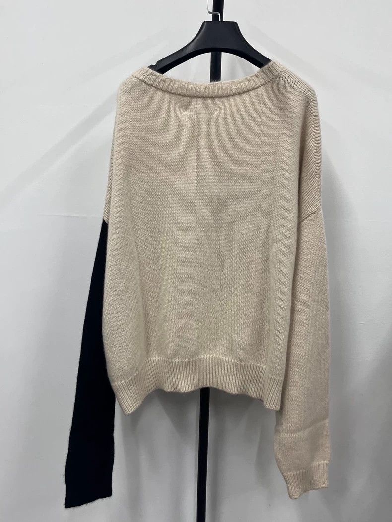 Enfants Riches Deprimes ENFANTS RICHES DEPRIMES SS24 intarsia rib crewneck long-sle Size US M / EU 48-50 / 2 - 2 Thumbnail