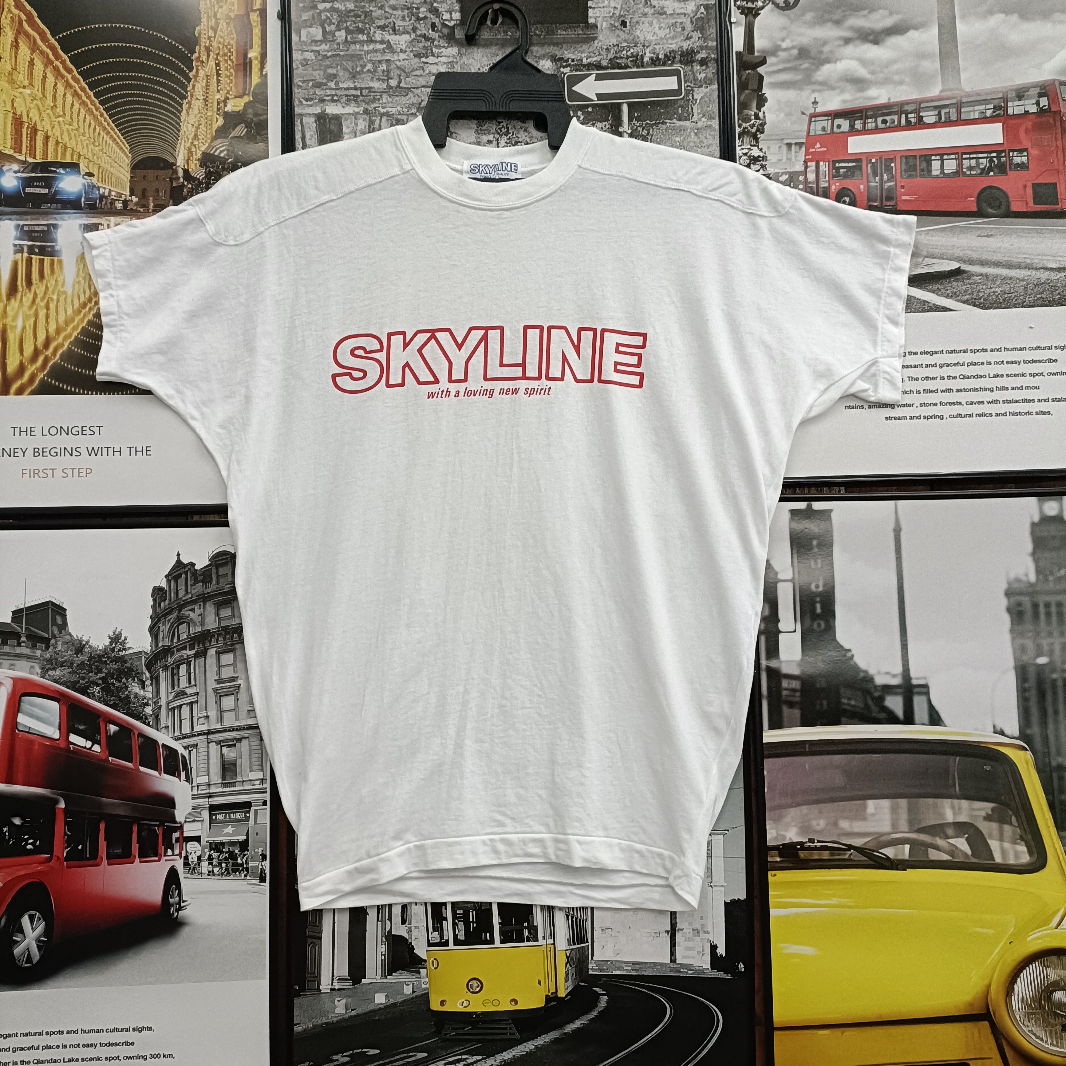 Vintage 80s Issey Miyake Skyline T Shirt