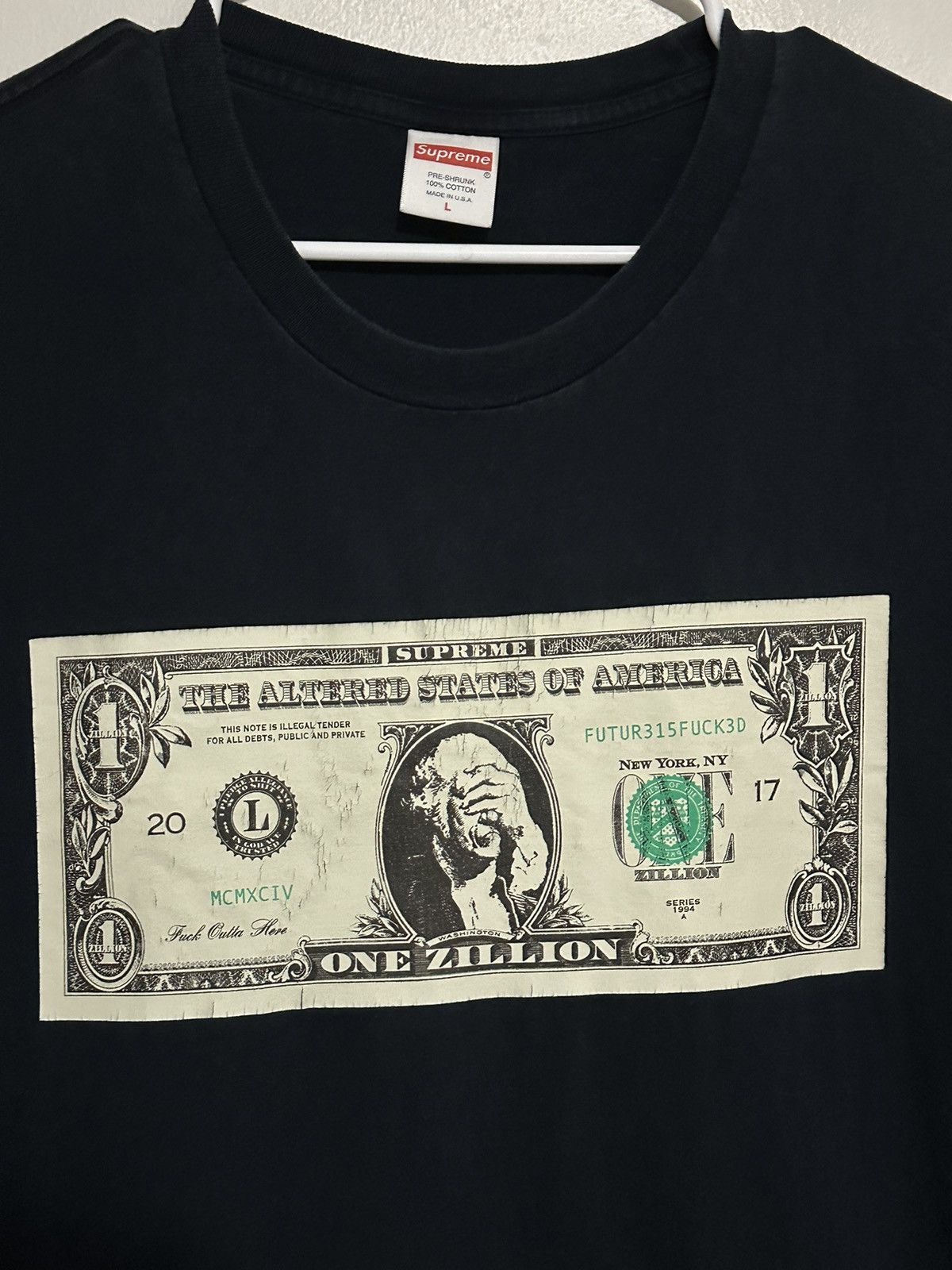Supreme Supreme Dollar Tee Size US L / EU 52-54 / 3 - 2 Thumbnail