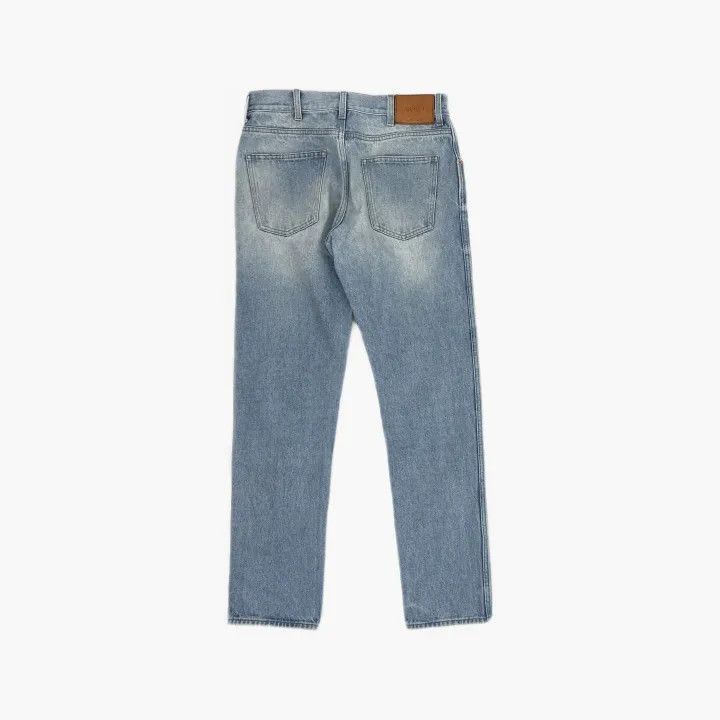 Gucci Gucci Gucci Blue Striped Zipper Pocket Denim Pants -2506 Size US 32 / EU 48 - 1 Thumbnail