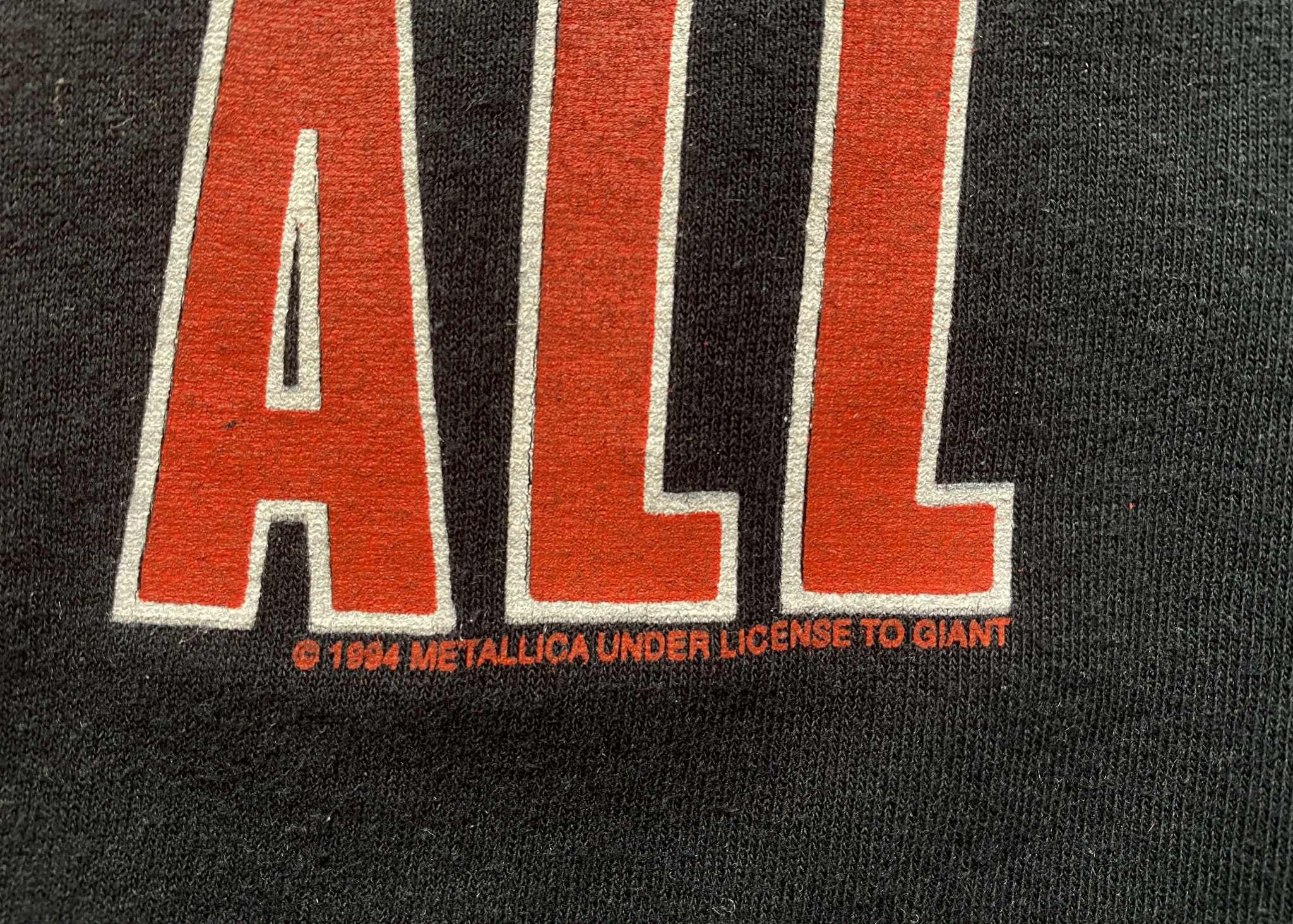 Metallica Vintage 1994 Metallica Kill Em All Band Tee 2007 Overprint Size US L / EU 52-54 / 3 - 3 Thumbnail