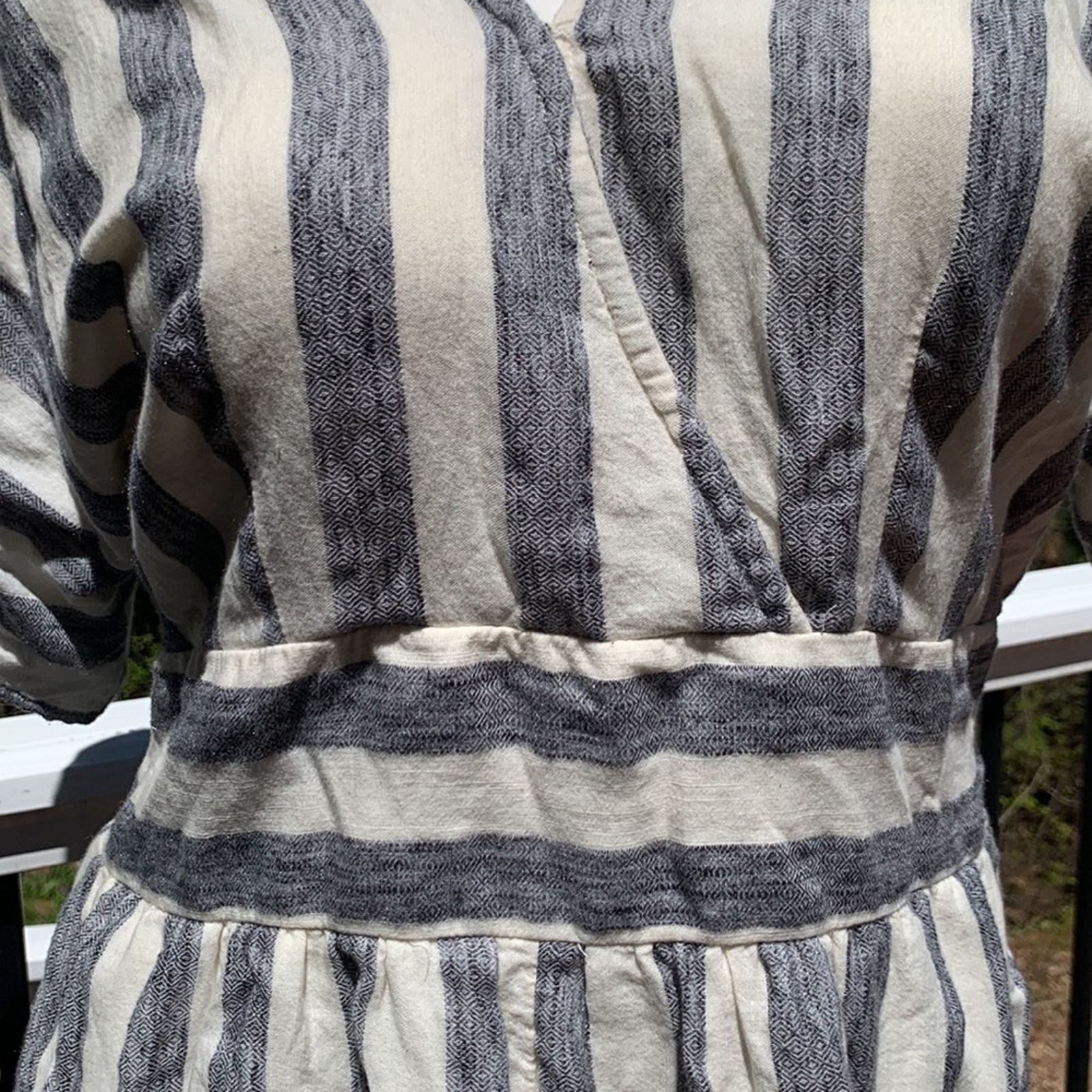 American Eagle Outfitters American Eagle striped short romper Size 34" / US 12 / IT 48 - 4 Thumbnail