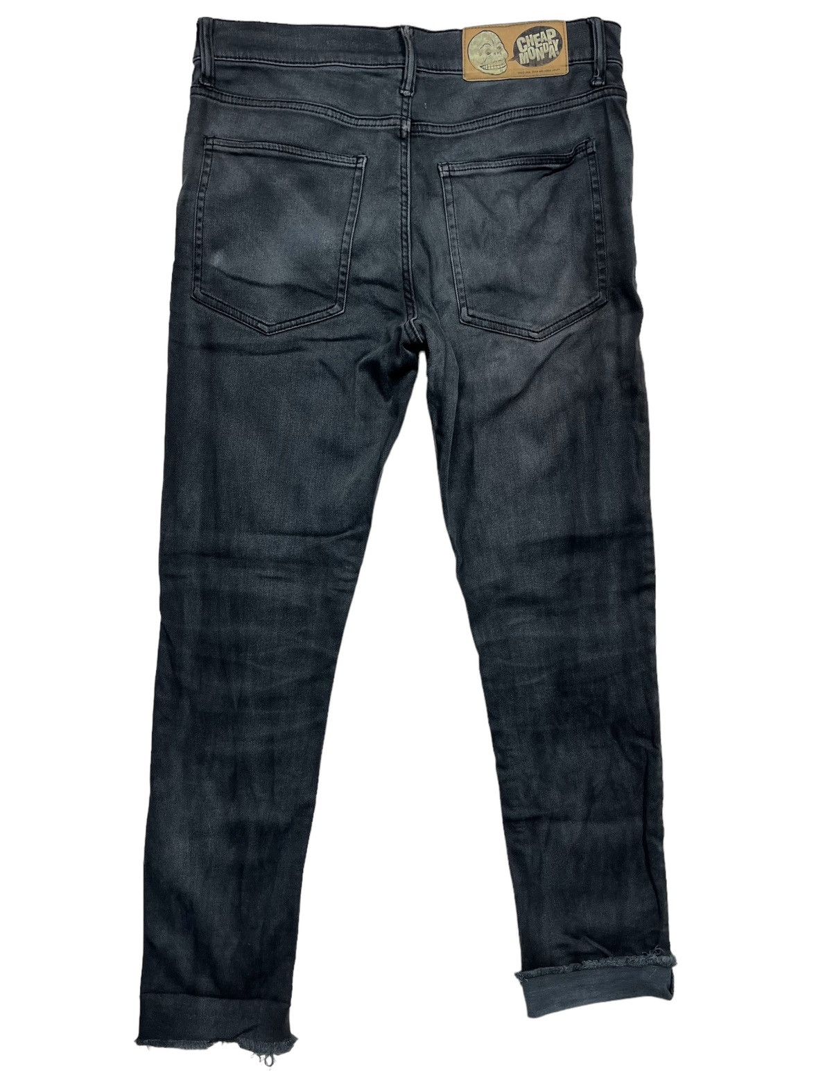 Cheap Monday Cheap Monday Tight New Black Distressed Skinny Pants Size US 31 - 1 Thumbnail