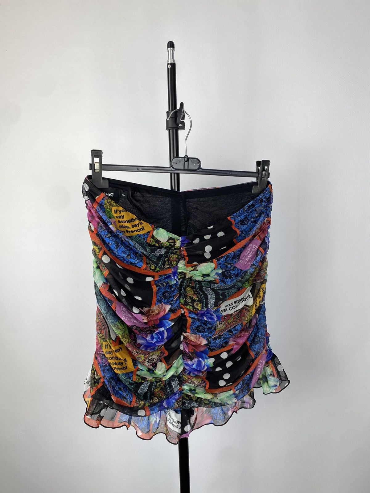 Japanese Brand y2K DESIGUAL archival Japan seditionaries style midi skirt Size 30" / US 8 / IT 44 - 6 Thumbnail