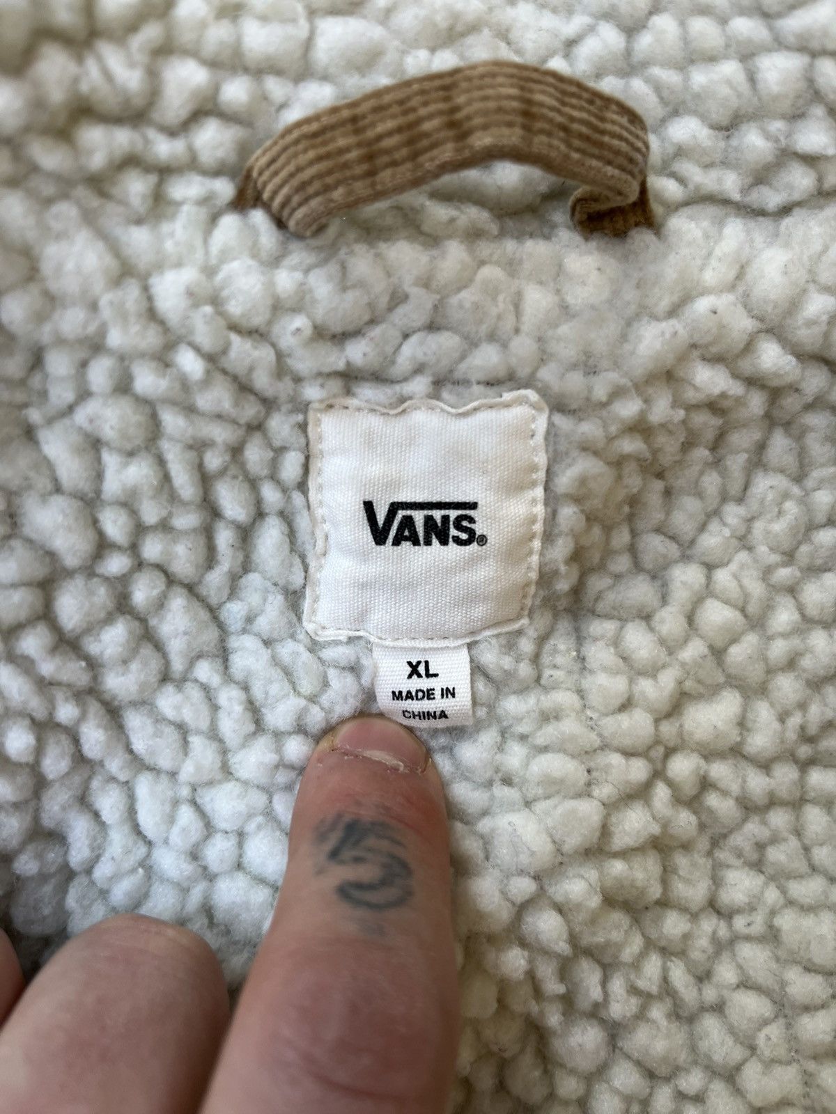Vans Y2K Vans Corduroy Sherpa Wool Lined Jacket Size US XS / EU 42 / 0 - 3 Thumbnail