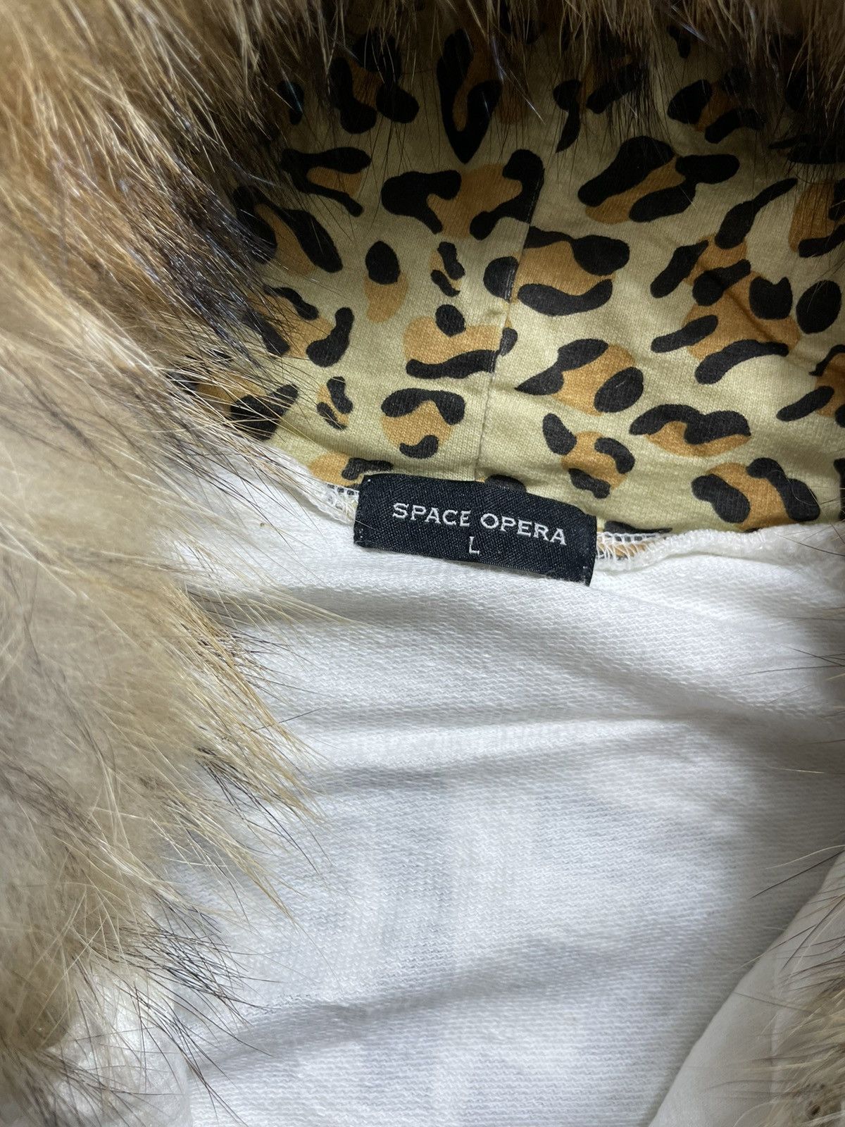 Japanese Brand Space Opera Faux Fur Hoodie Ifsix lgb gothic Punk style Size L / US 10 / IT 46 - 8 Thumbnail