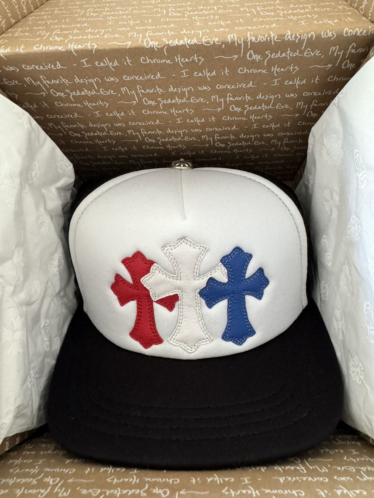 Chrome Hearts Chrome Hearts Trucker Hat Size ONE SIZE - 10 Thumbnail