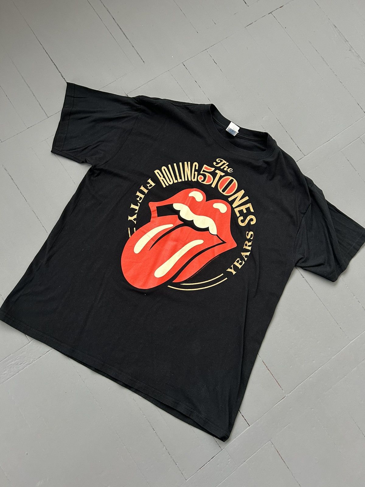 Band Tees The Rolling Stones vintage T-shirt Size US XL / EU 56 / 4 - 2 Thumbnail