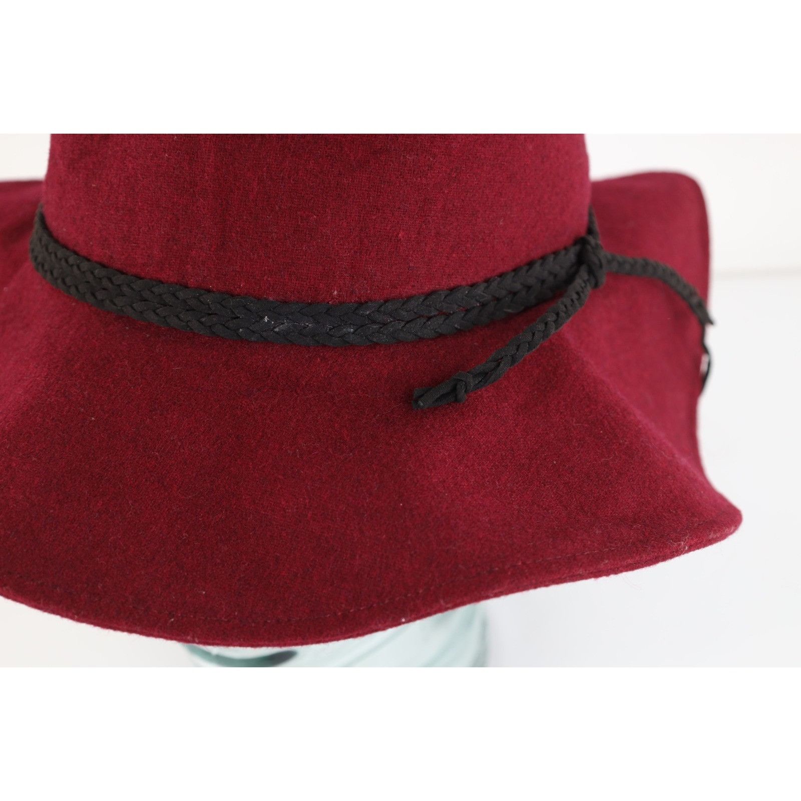 Vintage Vintage Y2K Streetwear Boho Chic Wool Braided Floppy Hat Size ONE SIZE - 2 Thumbnail