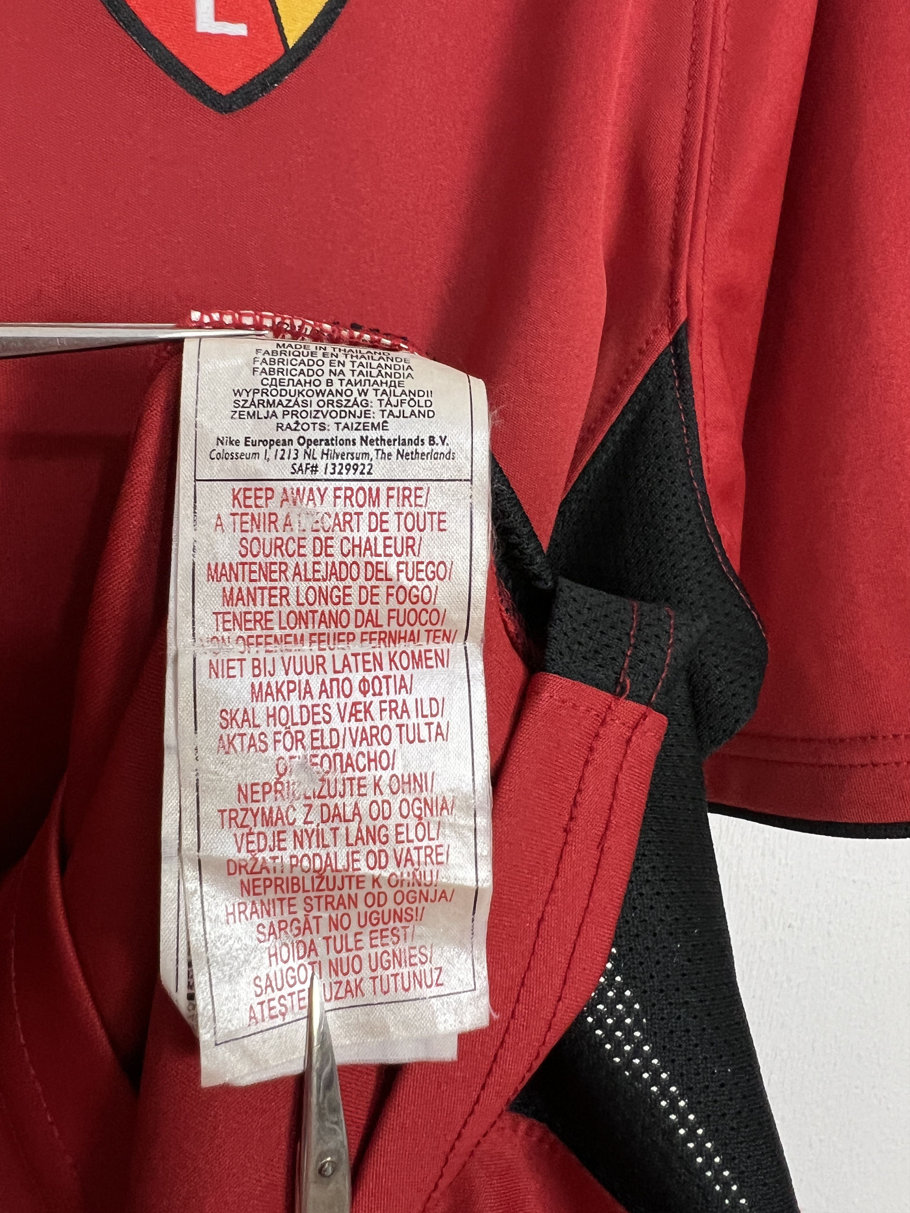 Nike Vintage Nike Lens Football Train Shirt Soccer Jersey Trikot Size US L / EU 52-54 / 3 - 6 Thumbnail
