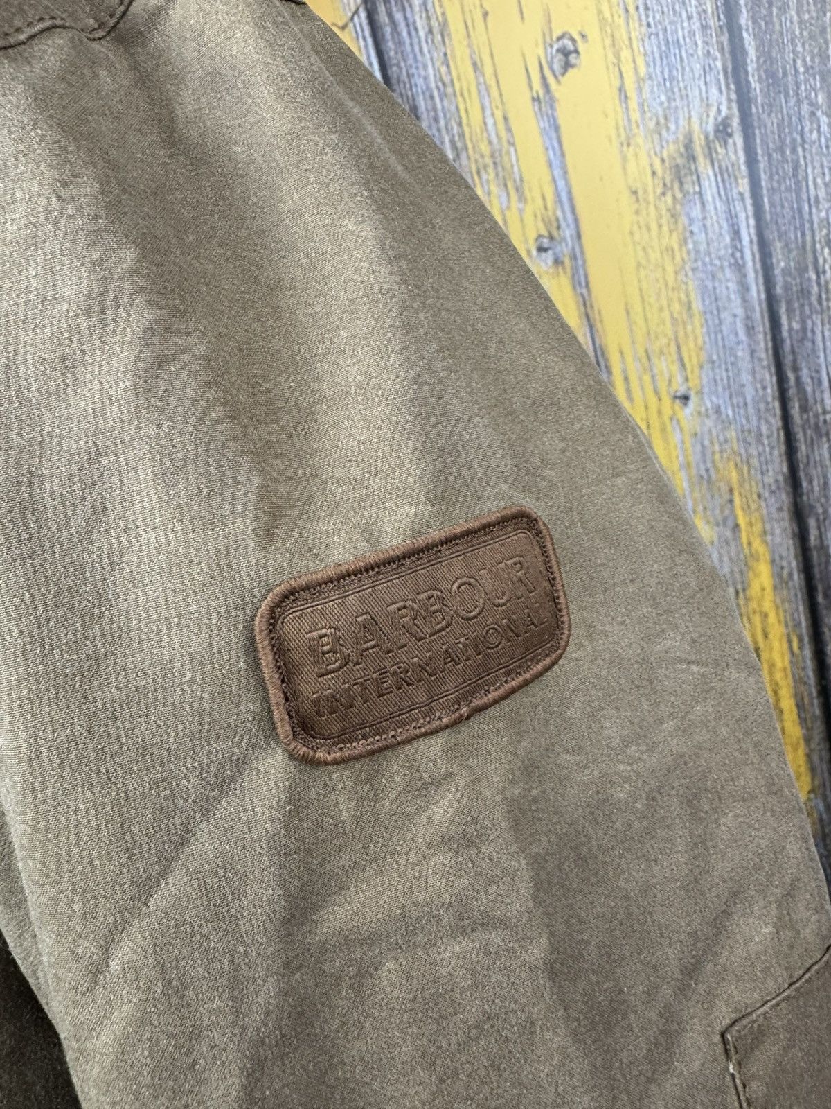 Barbour Barbour Vintage Wax Duke Jacket Bomber Moto Size L Size US L / EU 52-54 / 3 - 4 Thumbnail