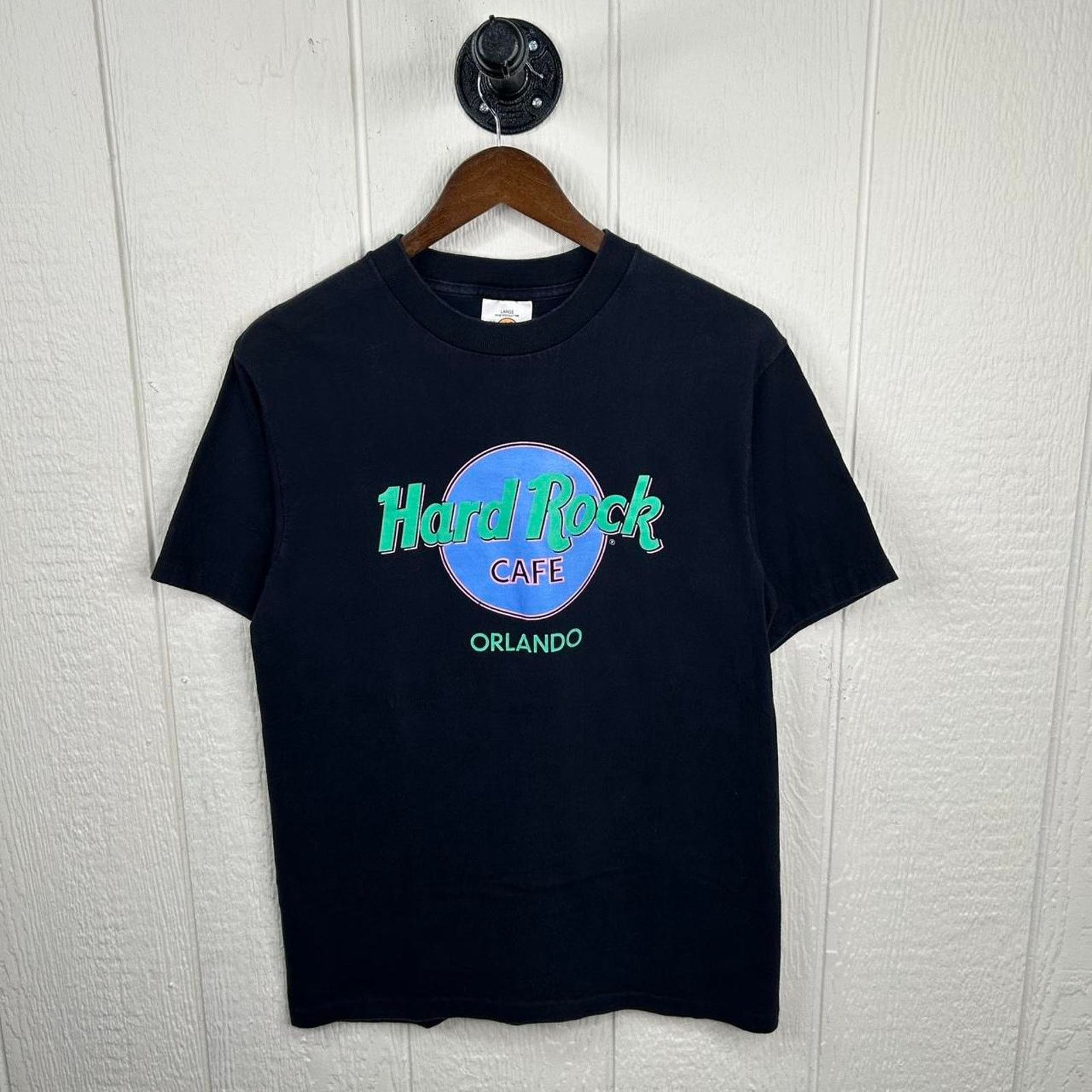 Hard Rock Cafe Y2K Hard Rock Cafe Orlando Florida Graphic Tee Size Large Size US L / EU 52-54 / 3 - 1 Thumbnail