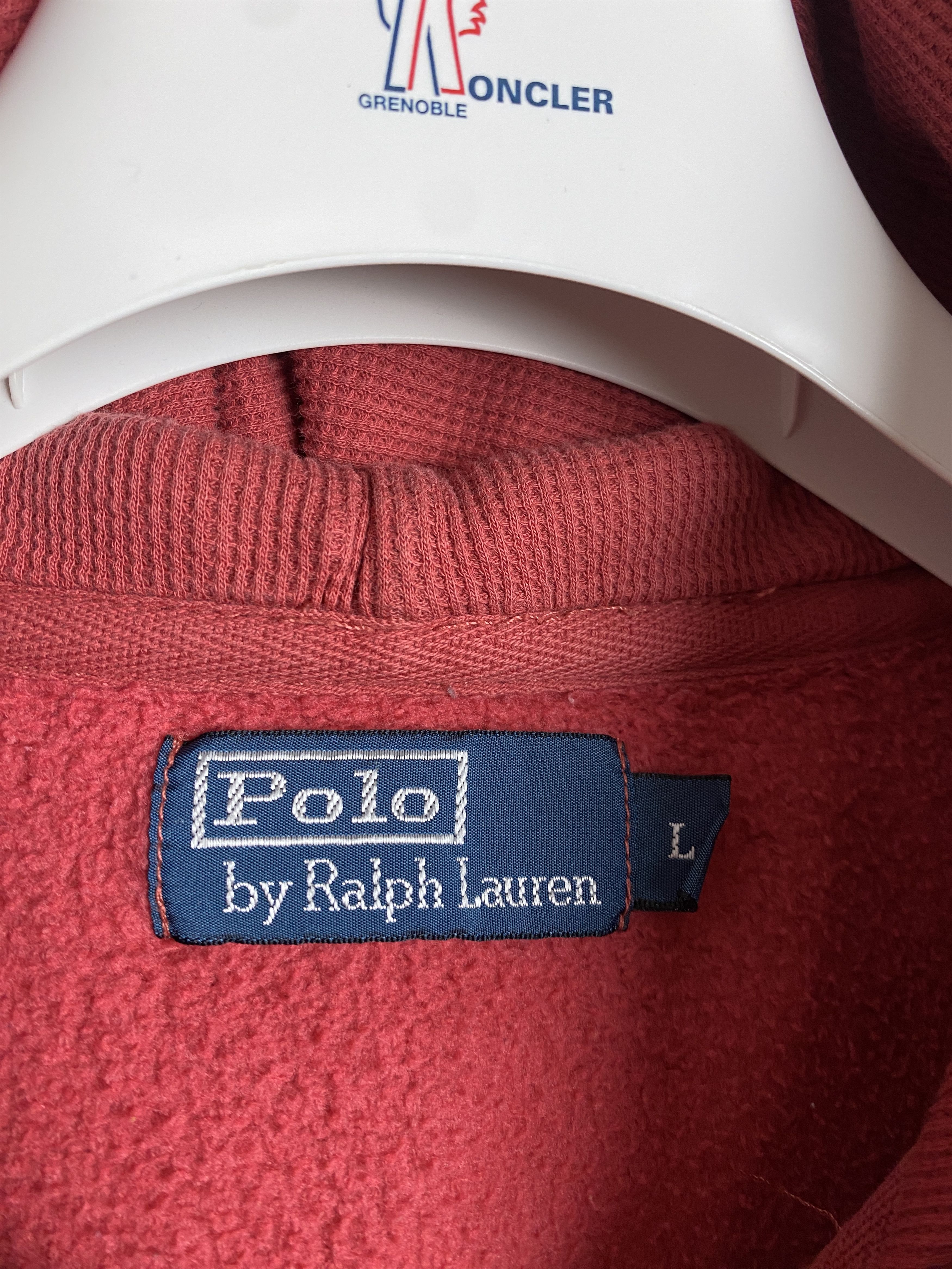 Polo Ralph Lauren Polo Ralph Lauren vintage heavy zip-up hoodie Size US L / EU 52-54 / 3 - 3 Thumbnail