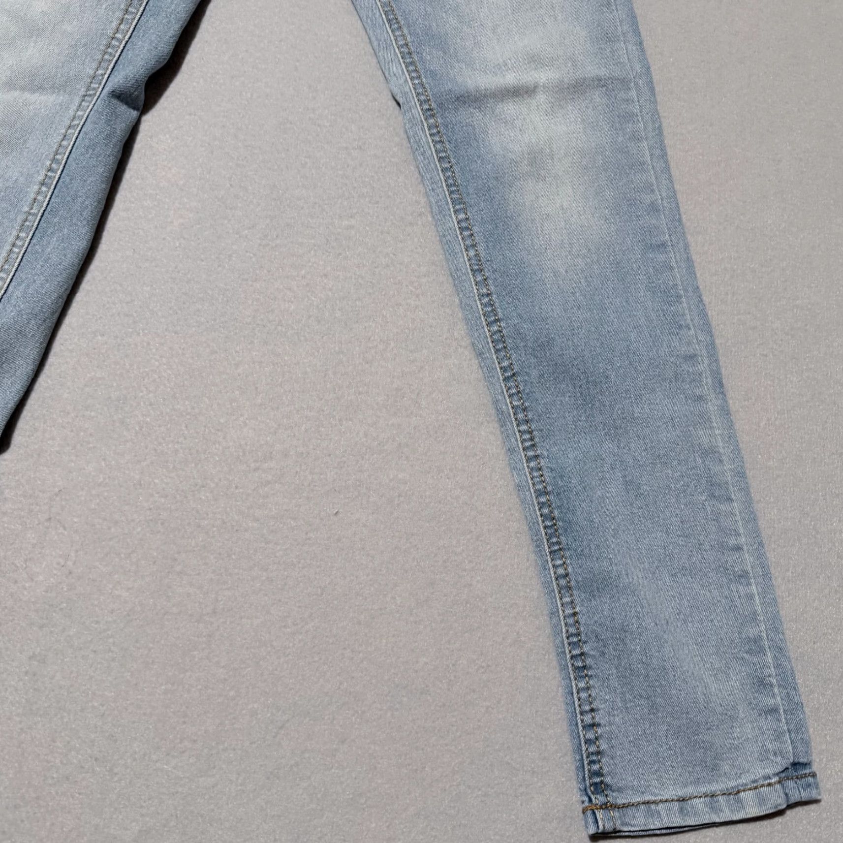Lucky Brand Lucky Brand Zoe Skinny Jeans Women's Blue Denim Low-Rise Zip Fly 16 Jeans Boyfriend? Size 38" / US 16 / IT 52 - 6 Thumbnail