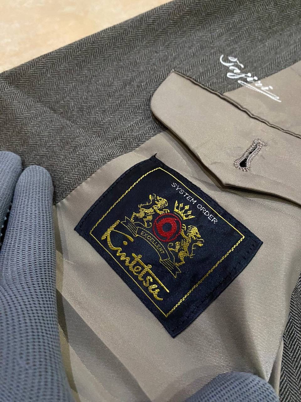 Japanese Brand × Vintage Vintage Kimtetsu Wool Blazer Made In Japan Size US M / EU 48-50 / 2 - 9 Thumbnail