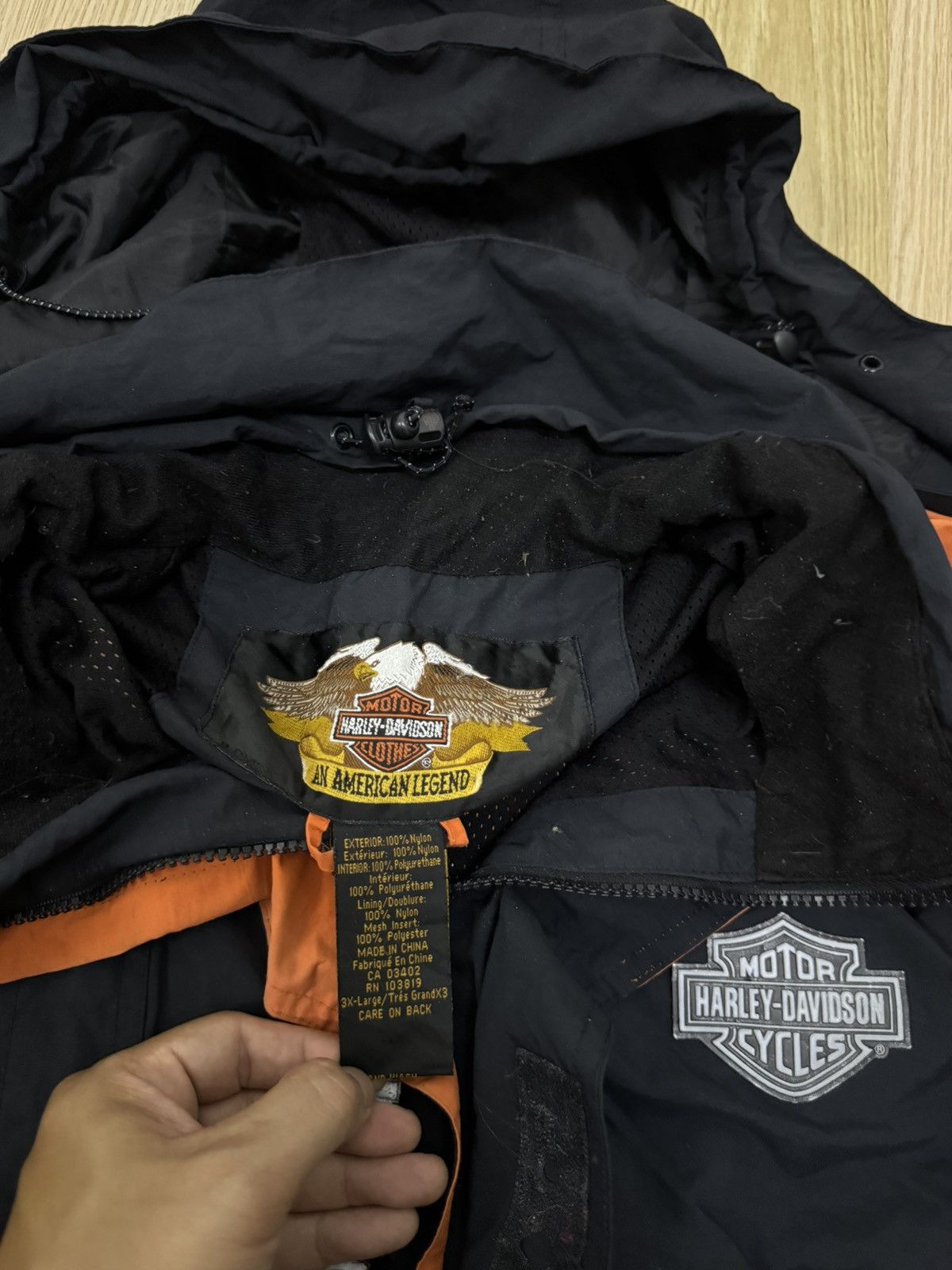 Harley Davidson × Vintage Vintage Harley Davidson Motorcycle jacket Size US XXL / EU 58 / 5 - 6 Thumbnail